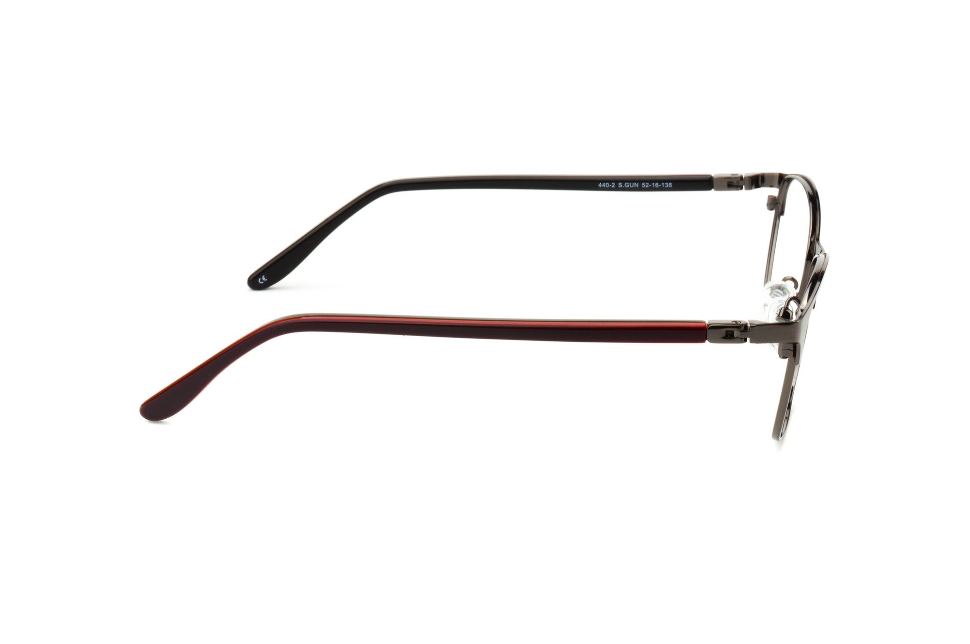 RA440-2 | Women | Shiny Gun | Metal Glasses