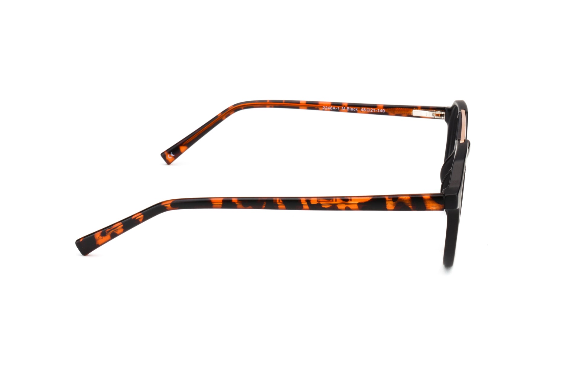 MX2246A-1 | Unisex | Matte Black | Acetate Glasses