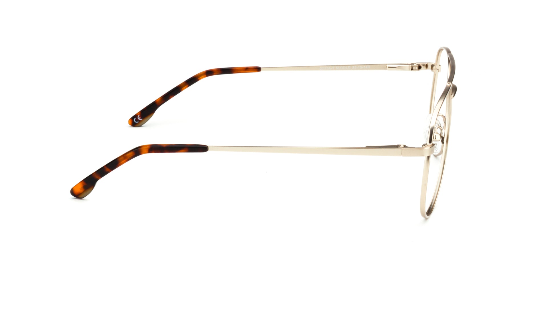 MX2237A-1 | Unisex | Matte Gold | Metal Glasses