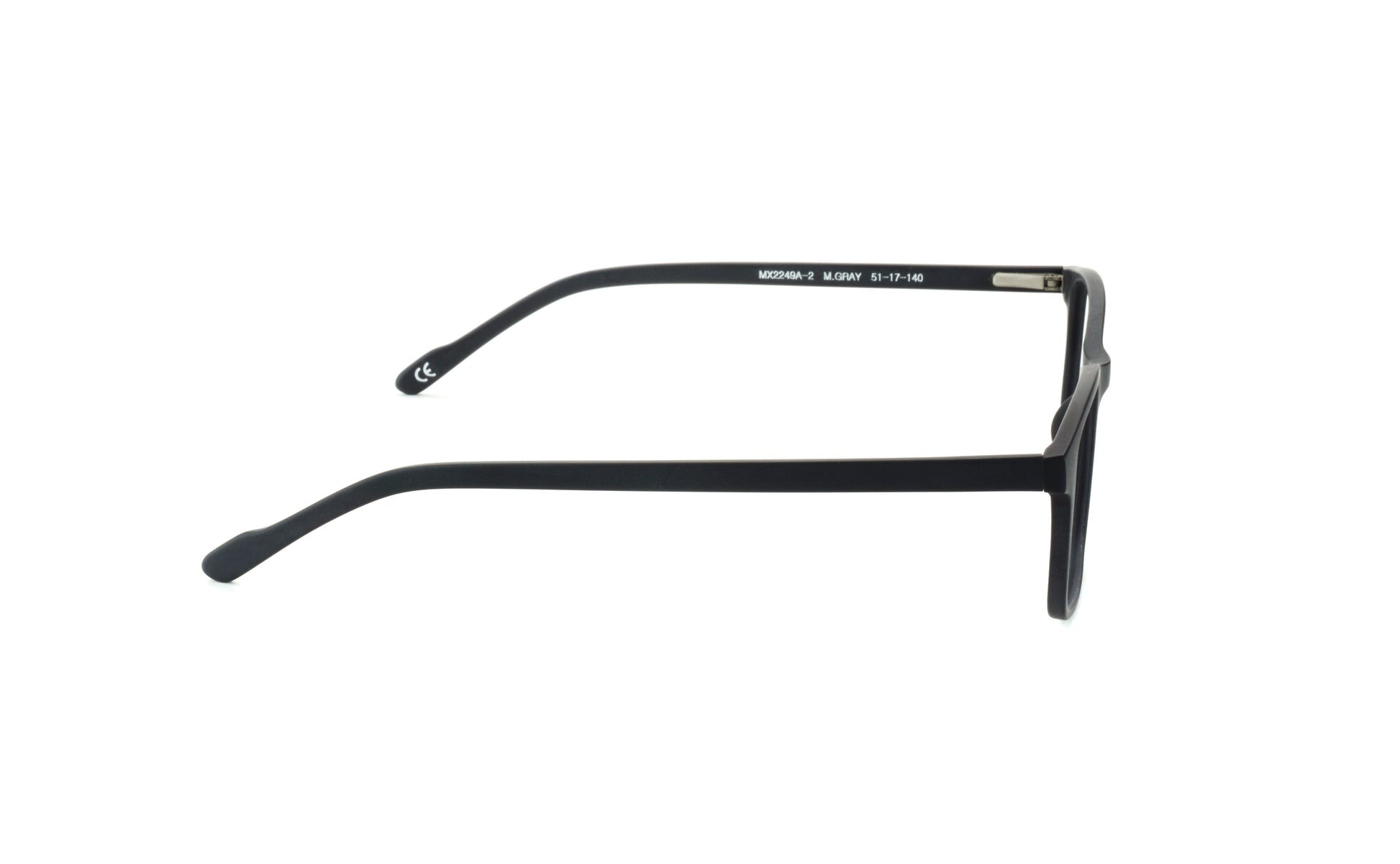 MX2249A-2 | Unisex | Matte Gray | Acetate Glasses