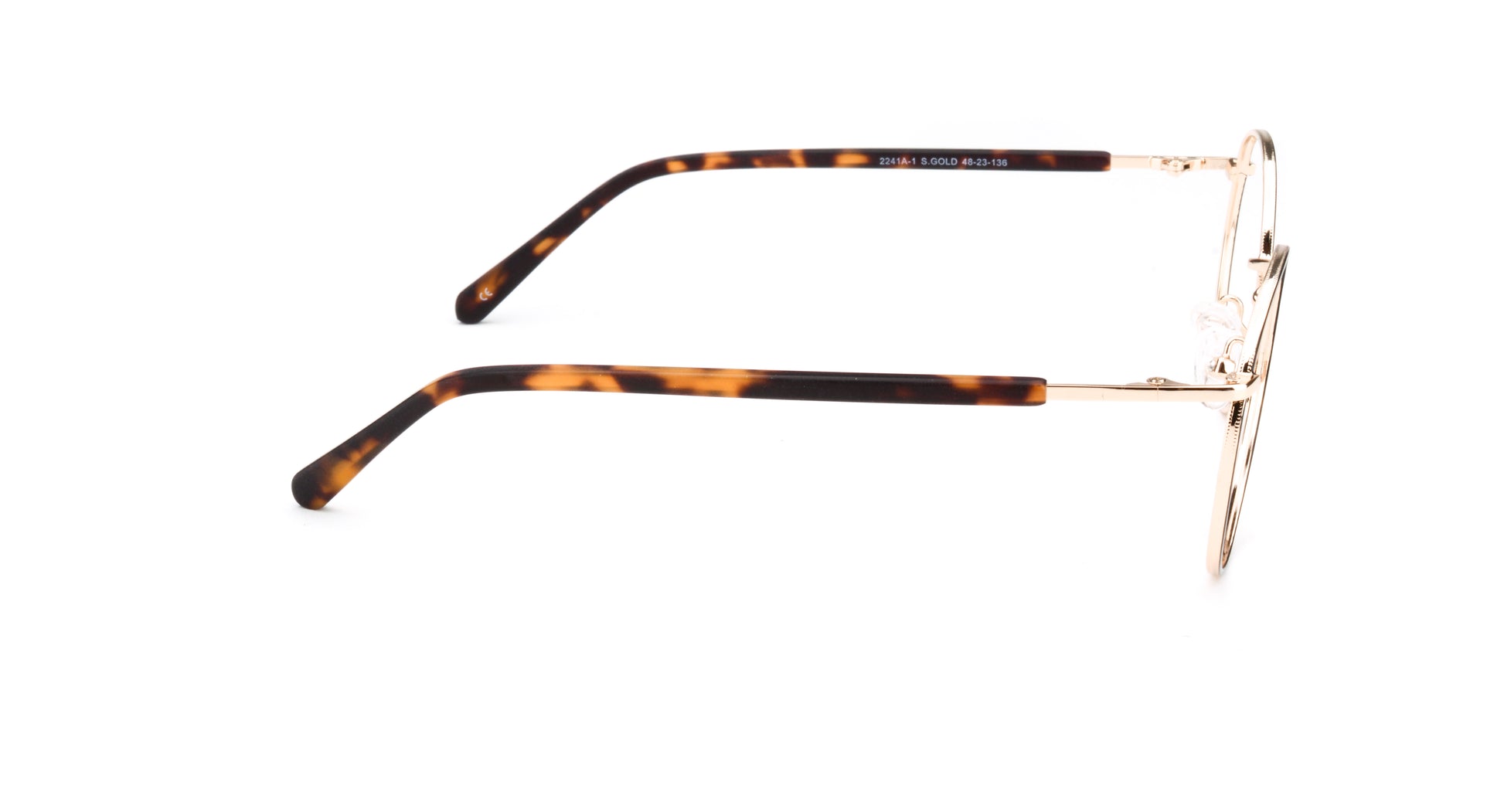 MX2241A-1 | Unisex | Shiny Gold | Metal Glasses