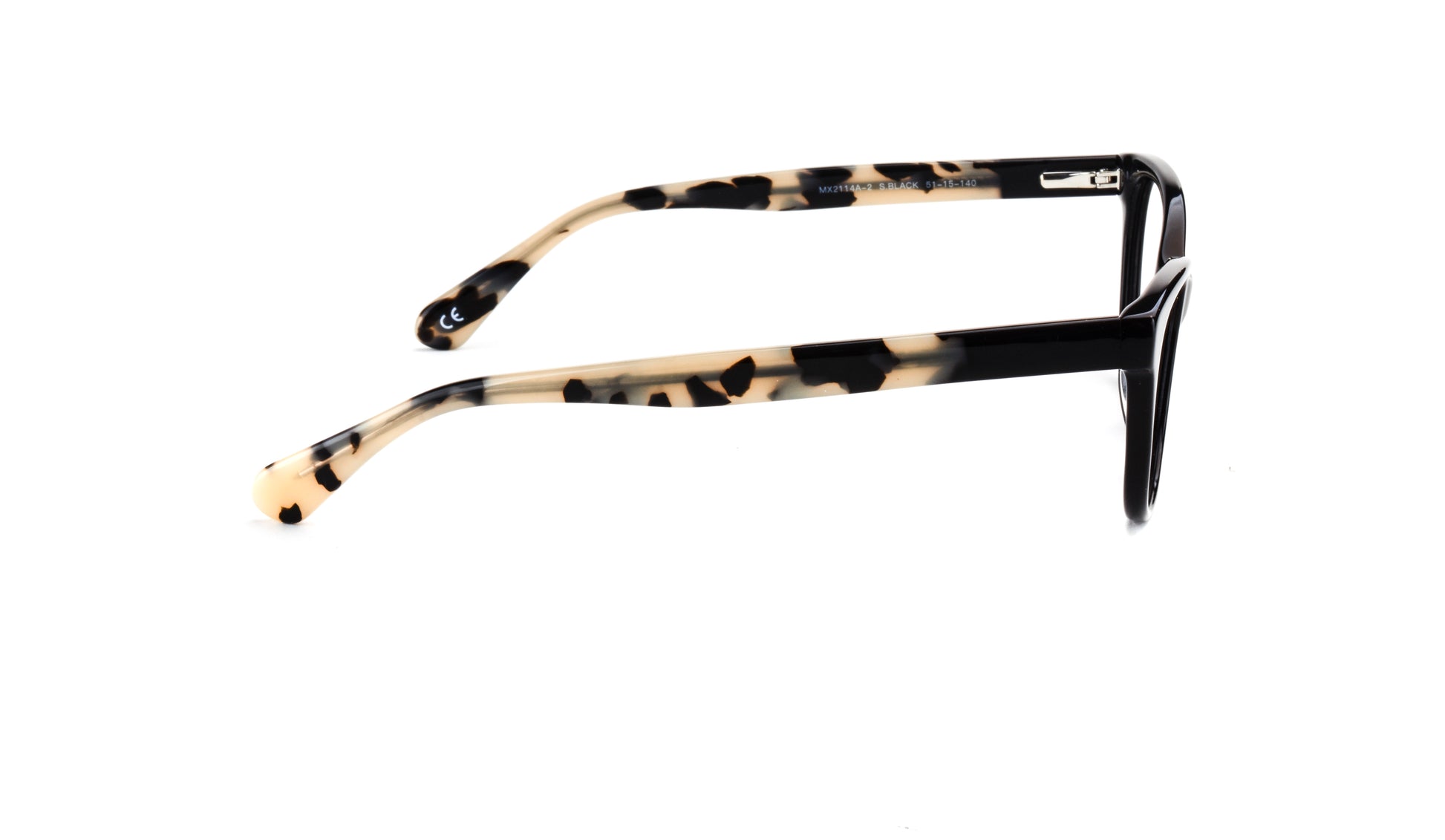 MX2114A-2 | Women | Shiny Black | Acetate Glasses