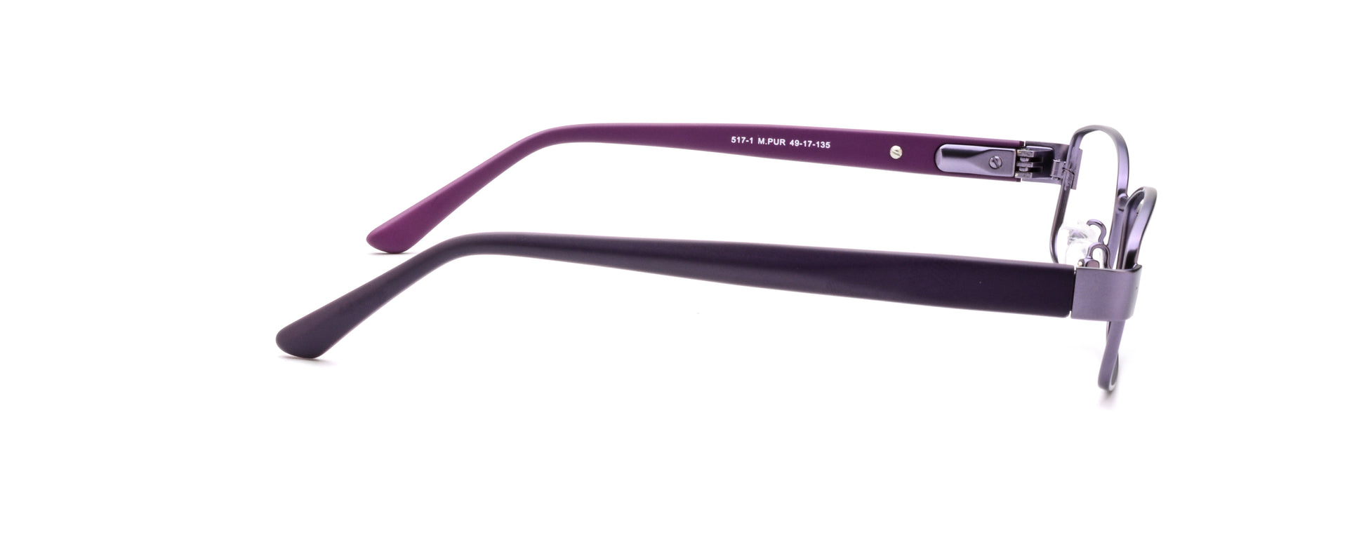 RA517-1 | Women | Matte Purple | Metal Glasses