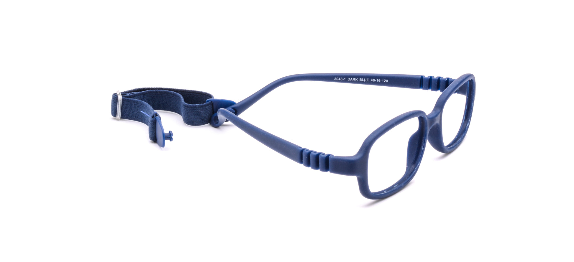 MX3048-1 | Kids | Matte Blue | Rubber Glasses