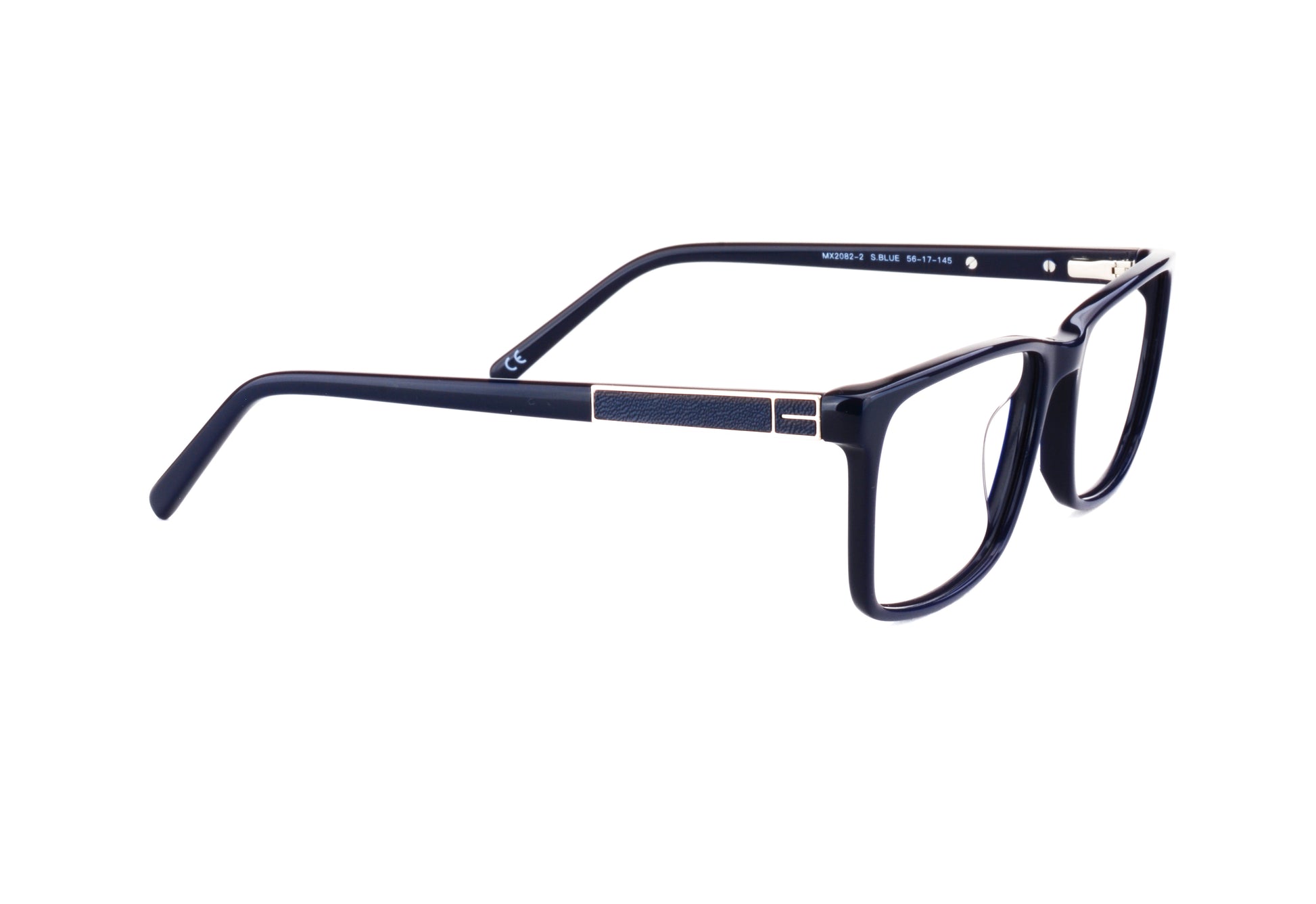MX2082-2 | Men | Shiny Blue | Acetate Glasses