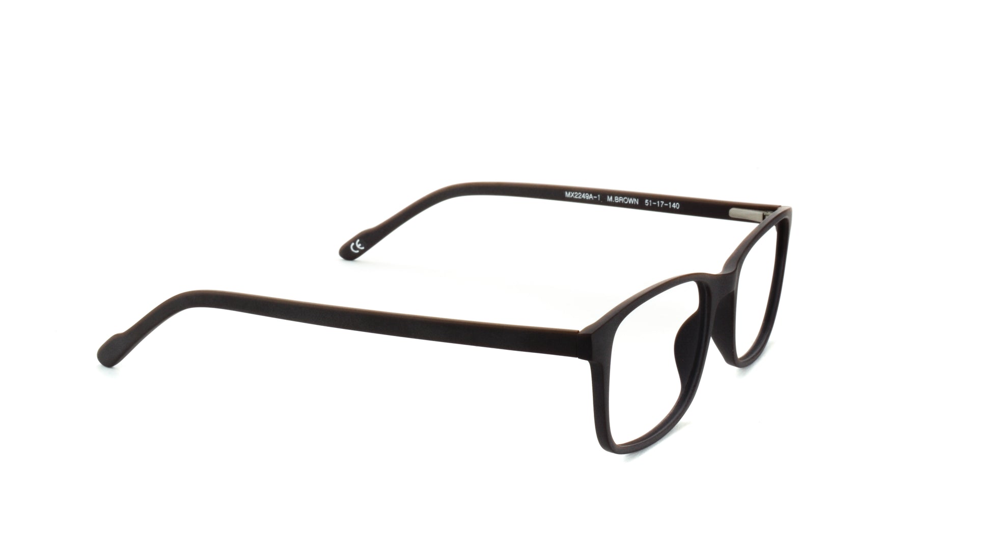 MX2249A-1 | Unisex | Matte Brown | Acetate Glasses