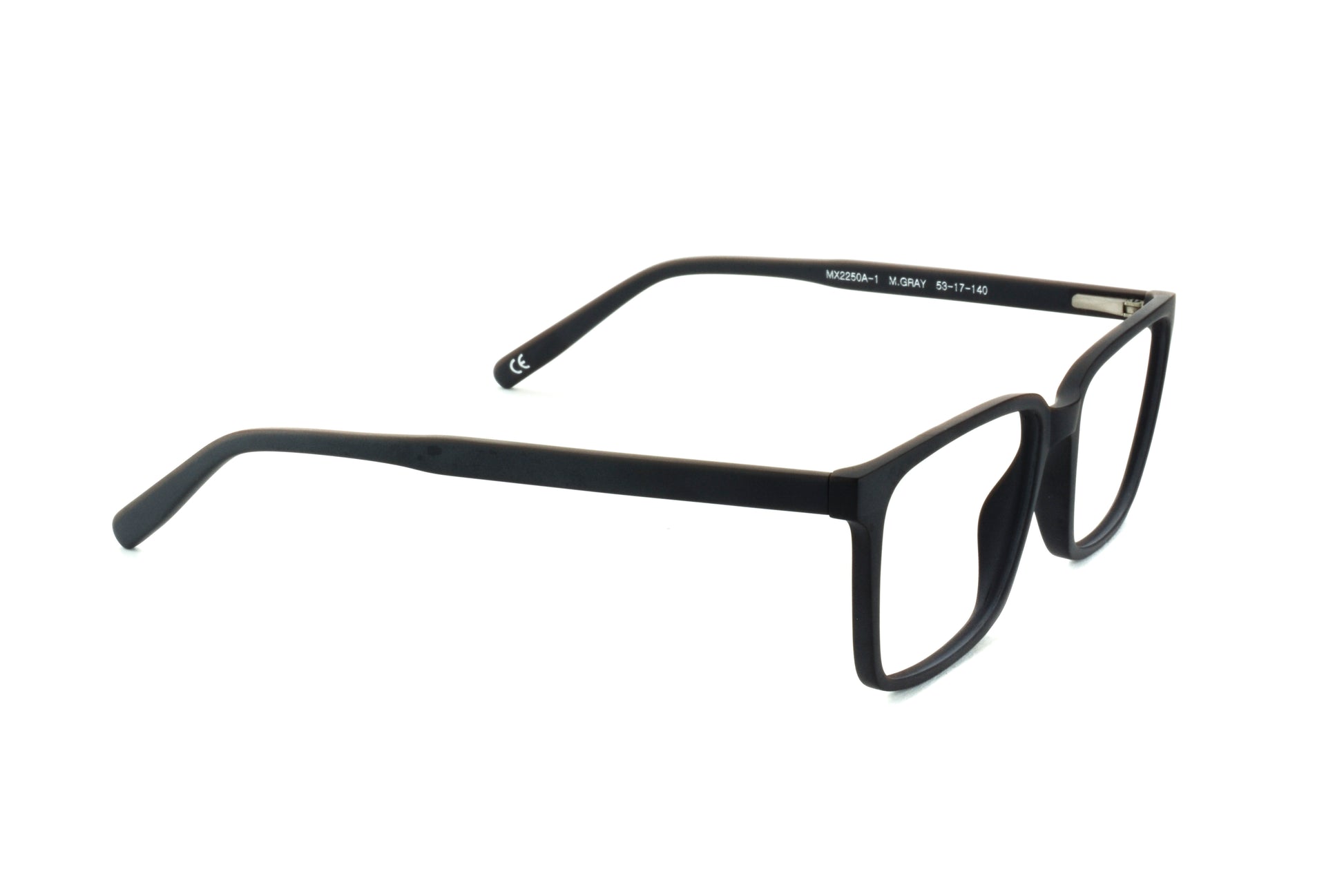 MX2250A-1 | Unisex | Matte Gray | Acetate Glasses