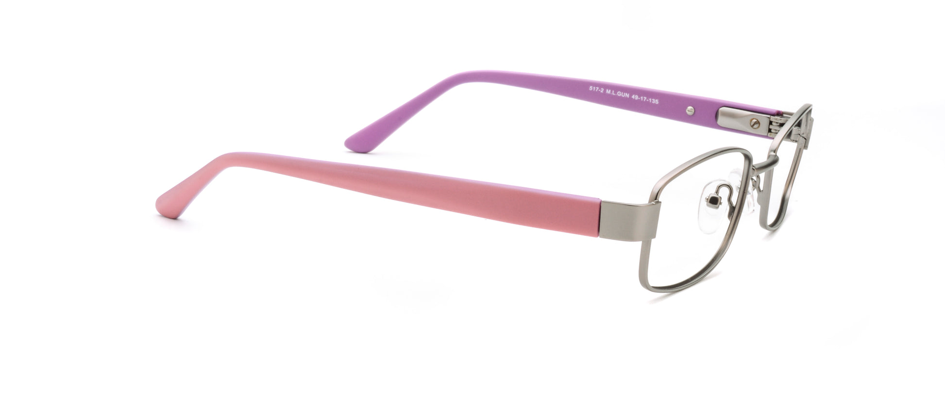 RA517-2 | Women | Matte Gun | Metal Glasses
