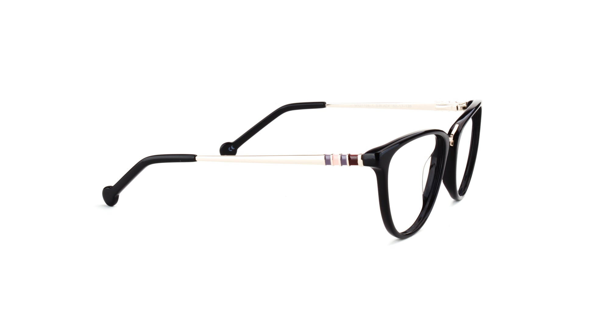 MX2110A-1 | Women | Shiny Black | Acetate Glasses