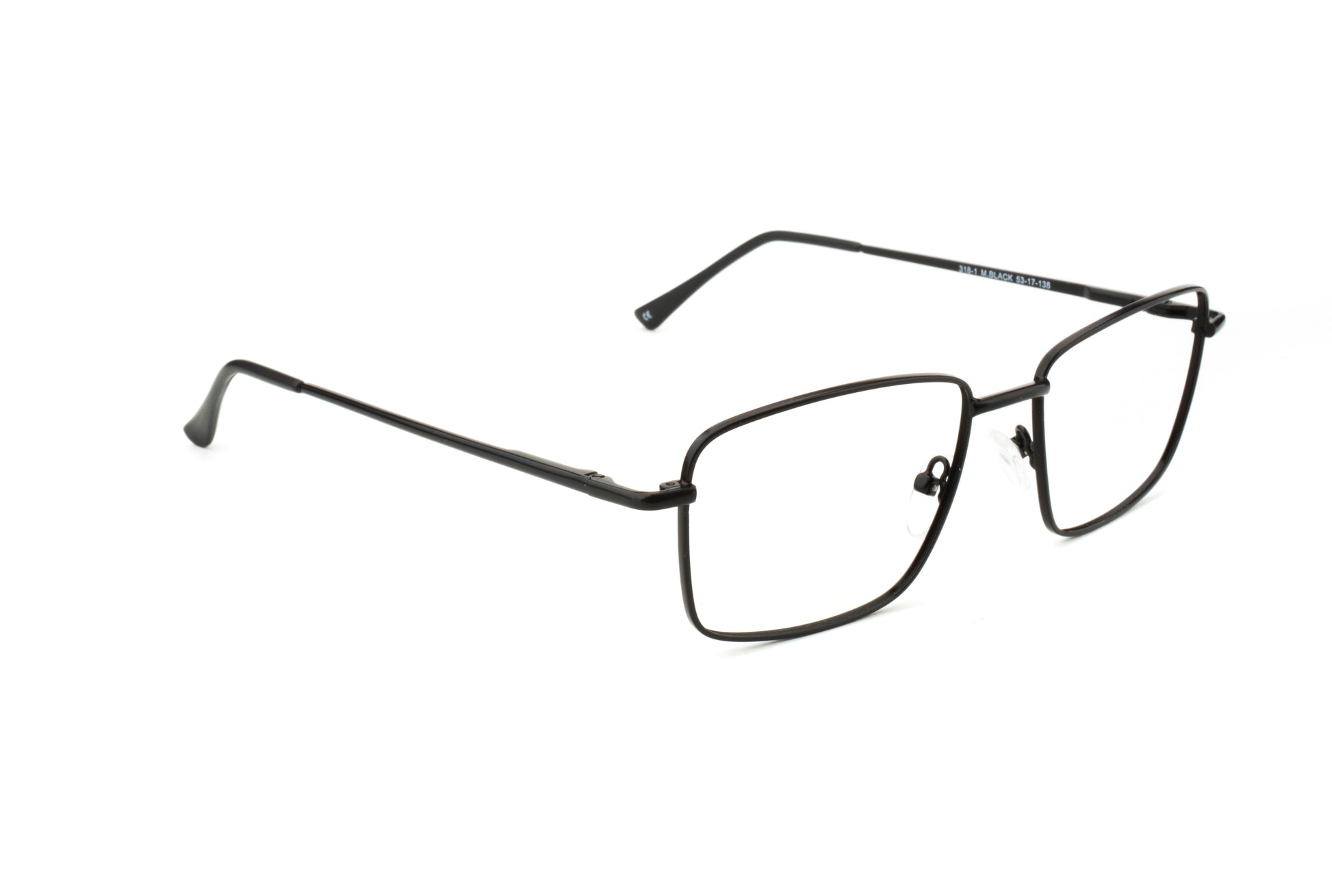 RA318-1 | Men | Matte Black | Metal Glasses