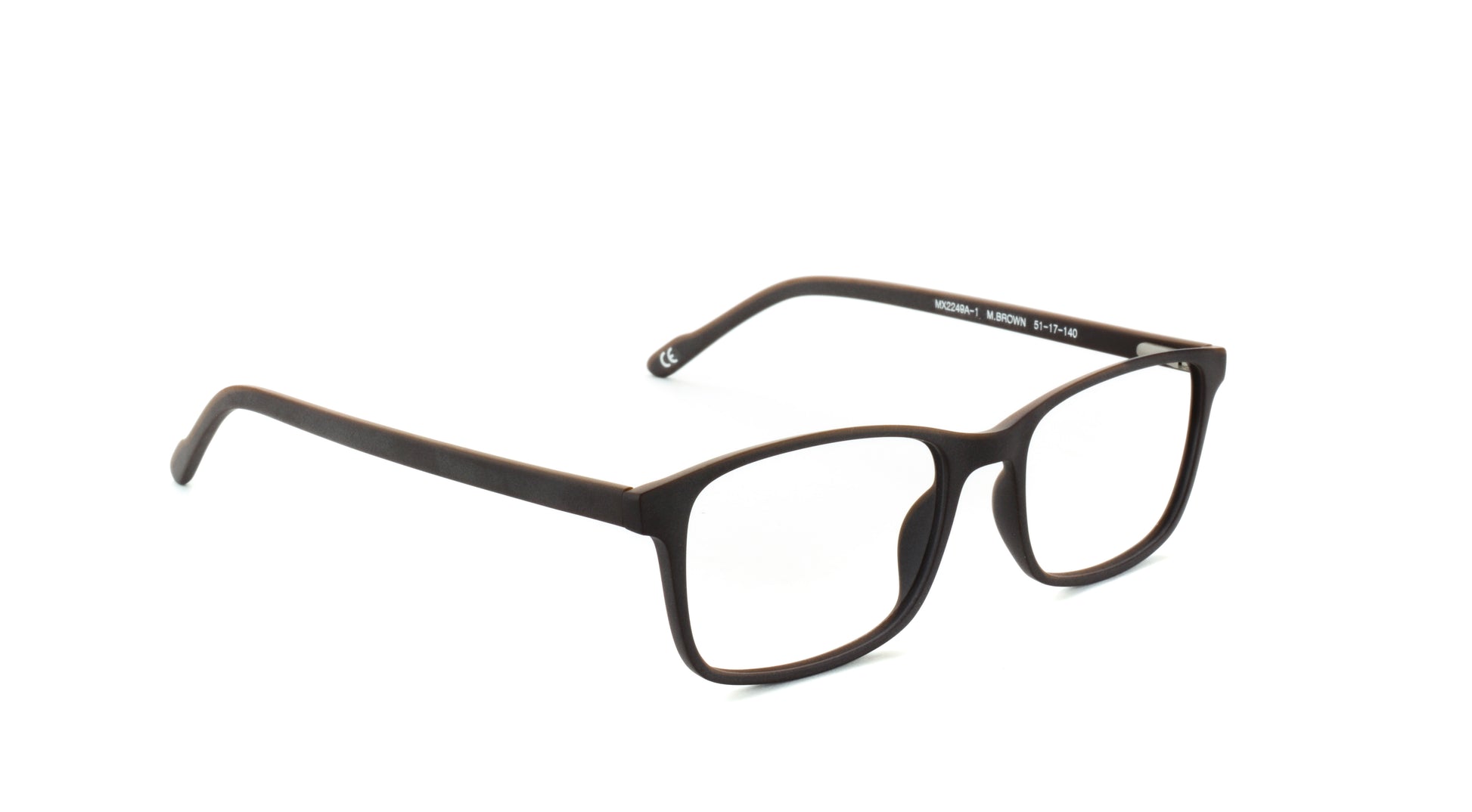 MX2249A-1 | Unisex | Matte Brown | Acetate Glasses
