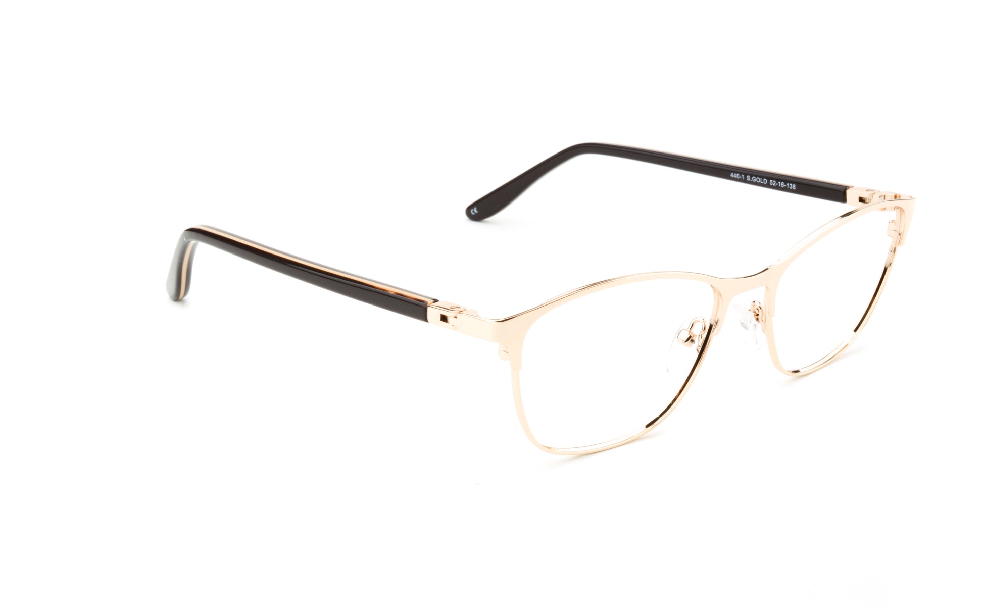 RA440-1 | Women | Shiny Gold | Metal Glasses