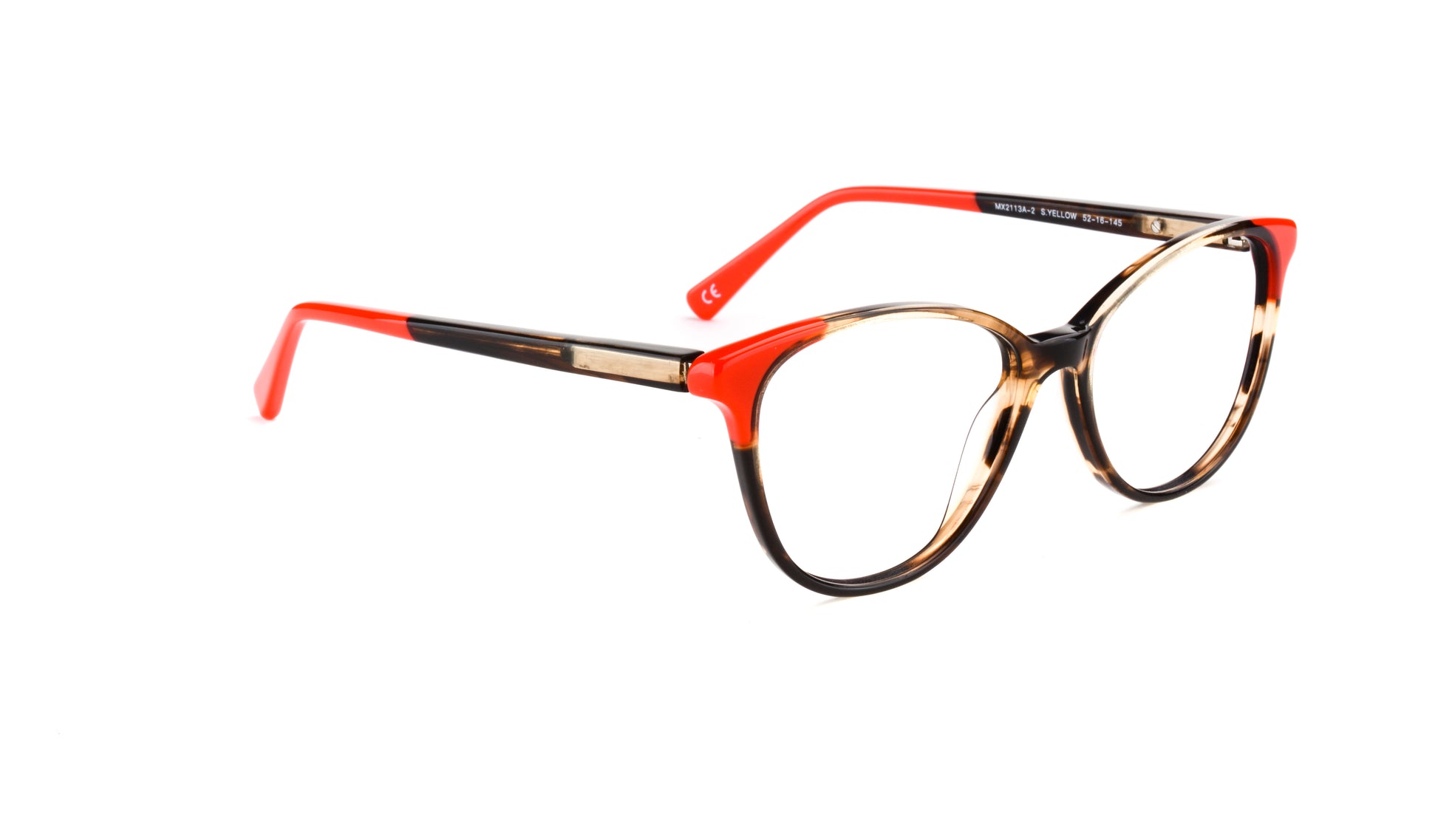 MX2113A-2 | Women | Shiny Yellow | Acetate Glasses