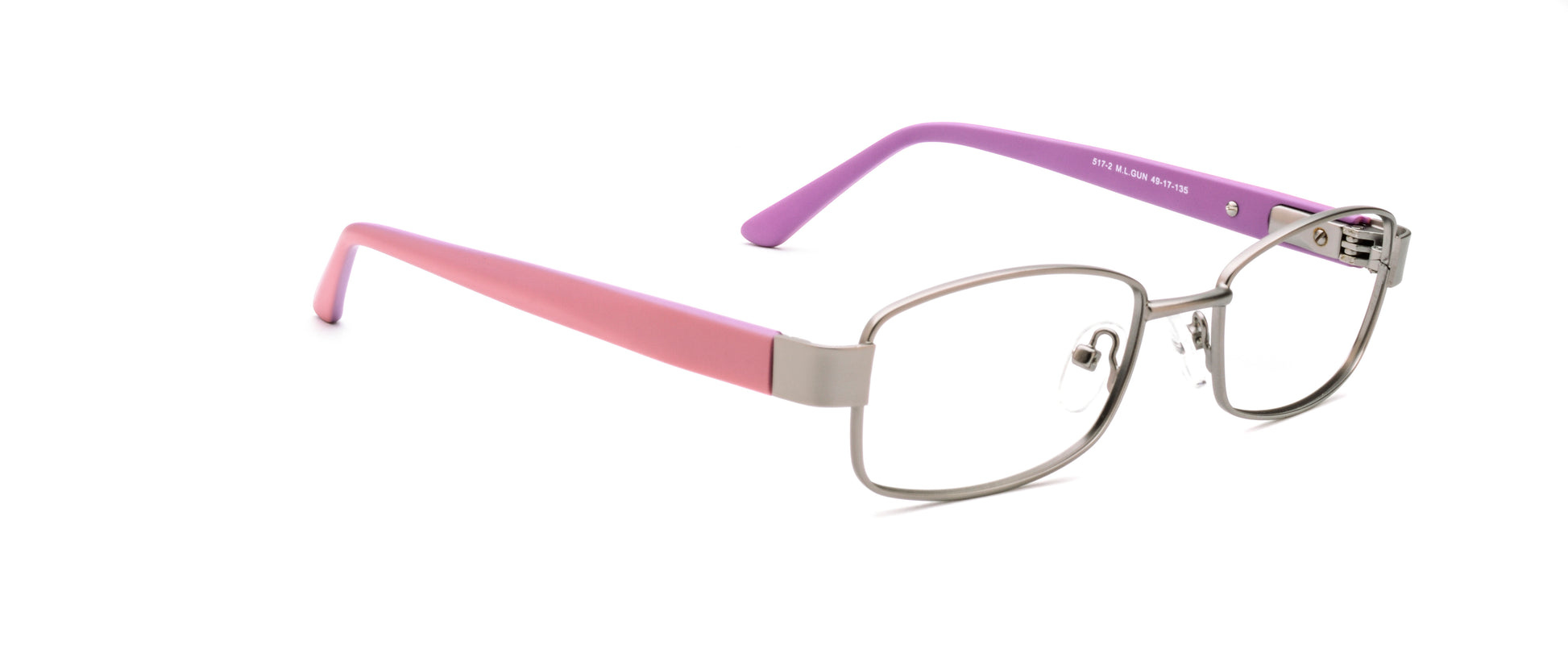 RA517-2 | Women | Matte Gun | Metal Glasses
