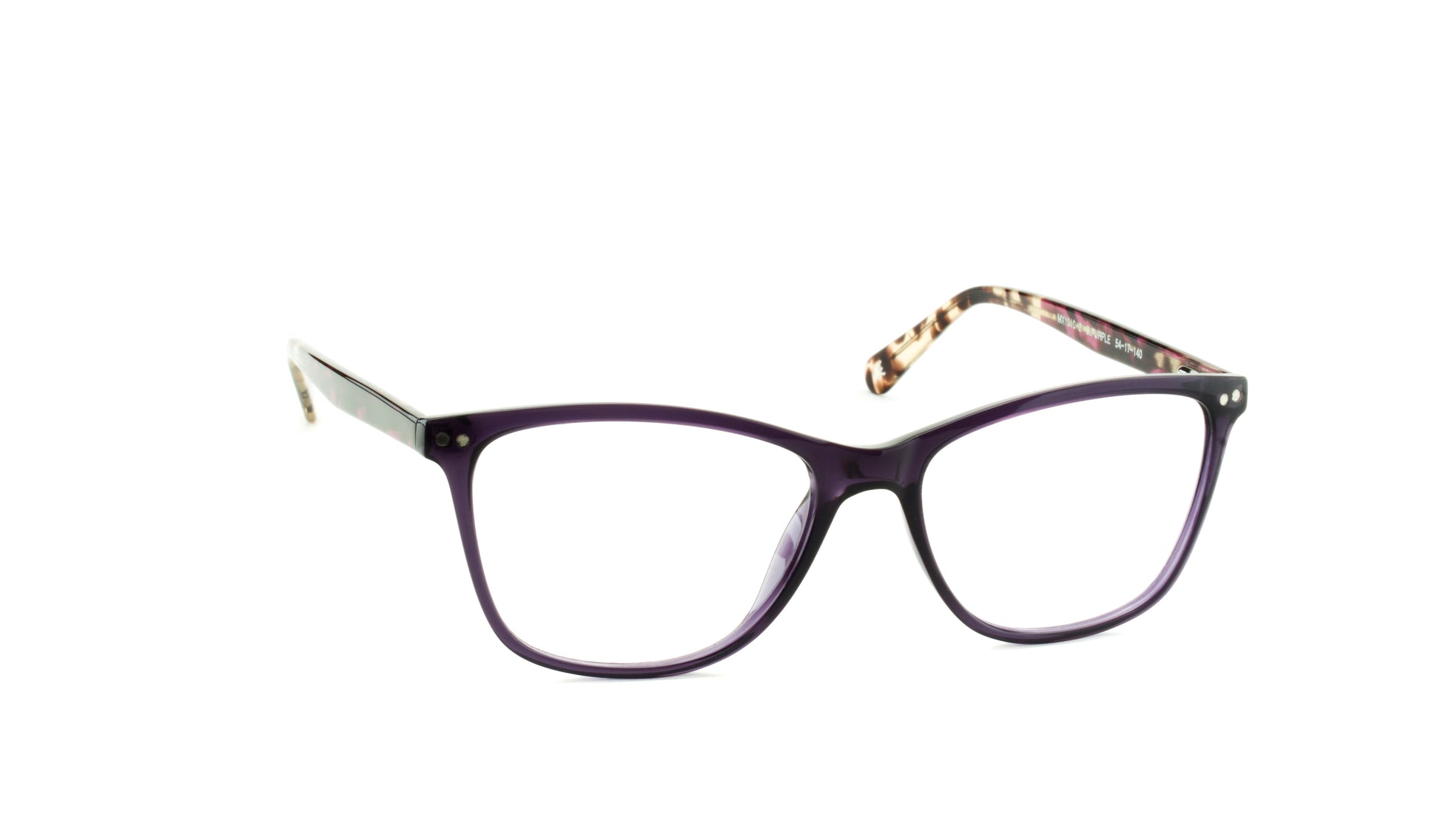 MX1010-2 | CLIP-ON | Purple | Acetate