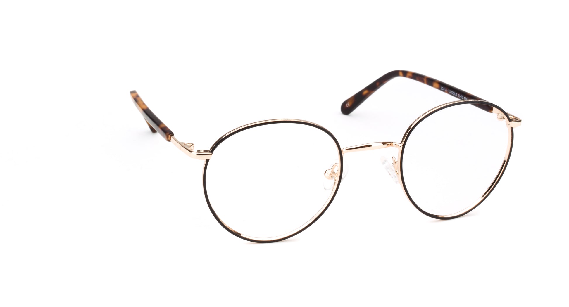 MX2241A-1 | Unisex | Shiny Gold | Metal Glasses