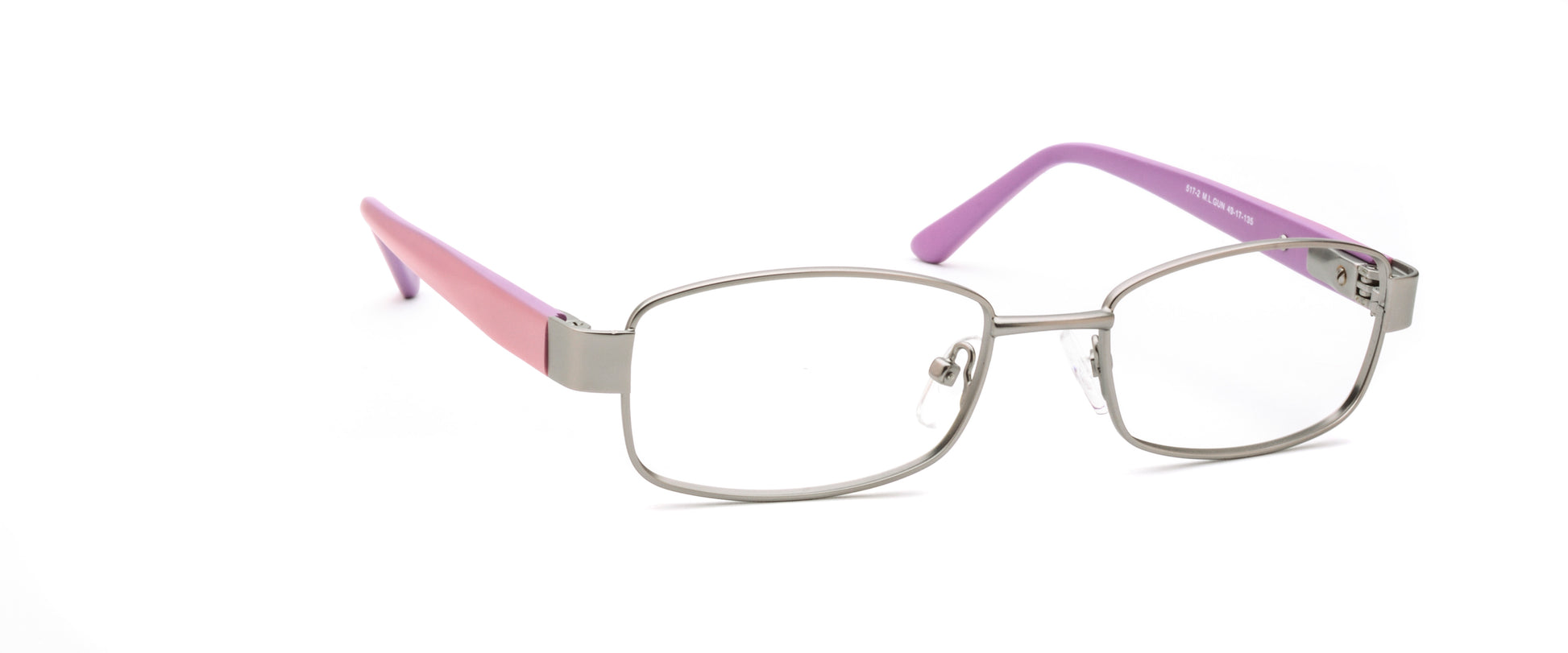 RA517-2 | Women | Matte Gun | Metal Glasses