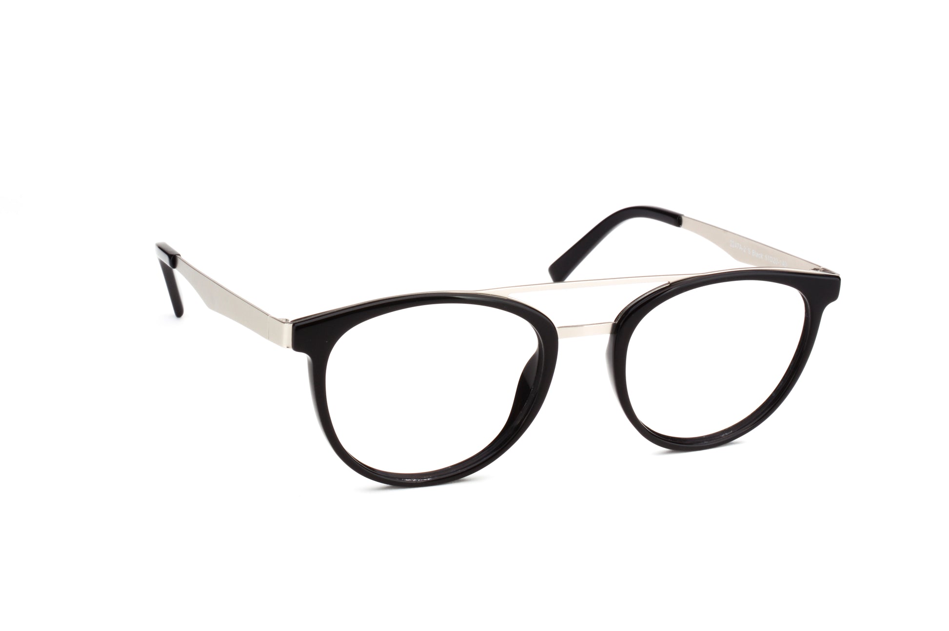 MX2247A-2 | Unisex | Shiny Black | Acetate Glasses