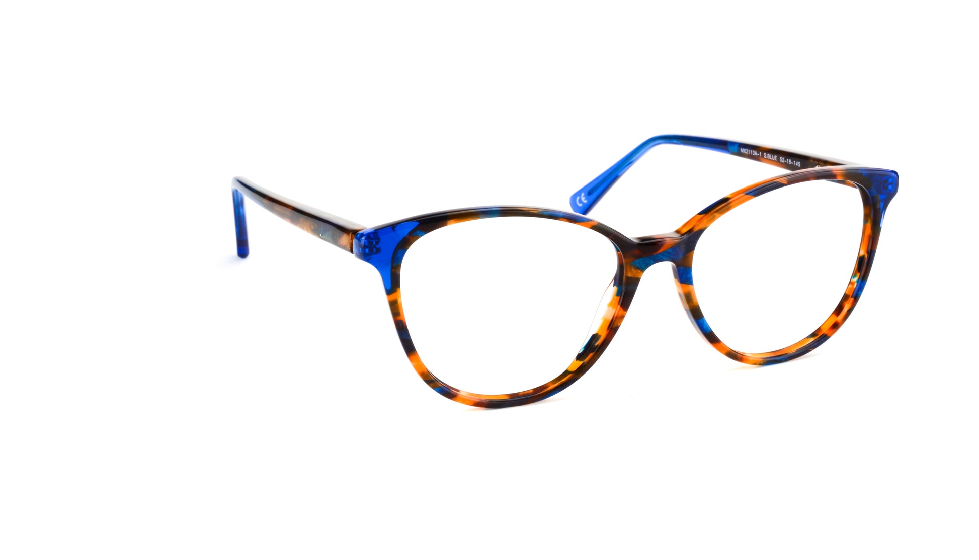 MX2113A-1 | Women | Shiny Blue | Acetate Glasses
