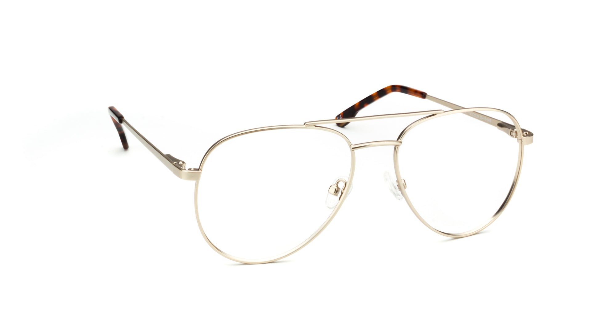 MX2237A-1 | Unisex | Matte Gold | Metal Glasses