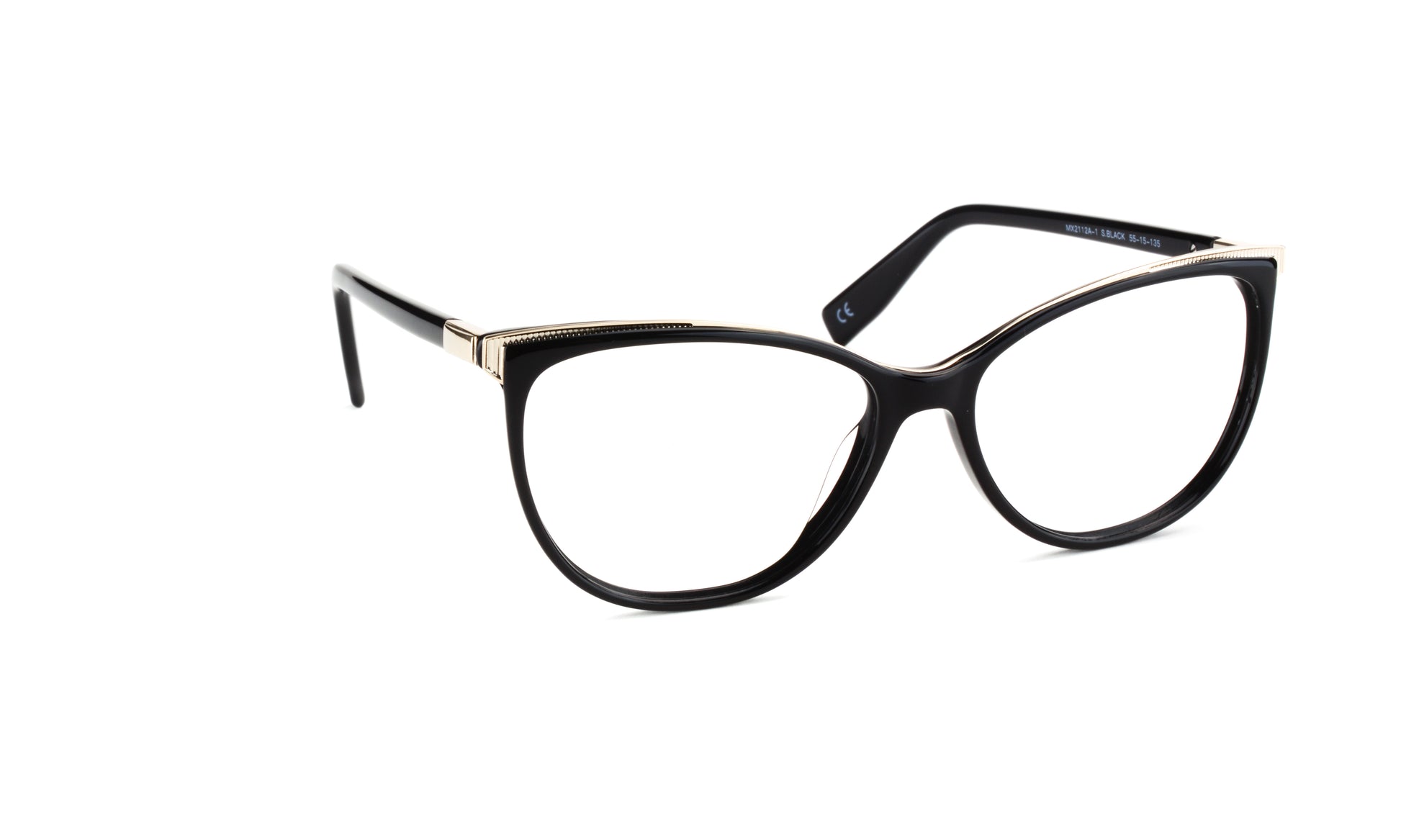 MX2112A-1 | Women | Shiny Black | Acetate Glasses