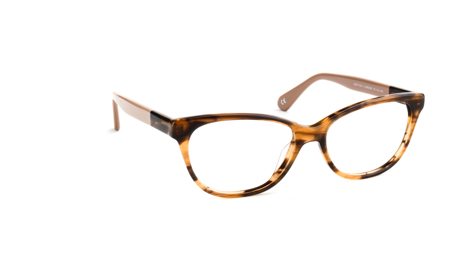 MX2114A-1 | Women | Shiny Brown | Acetate Glasses