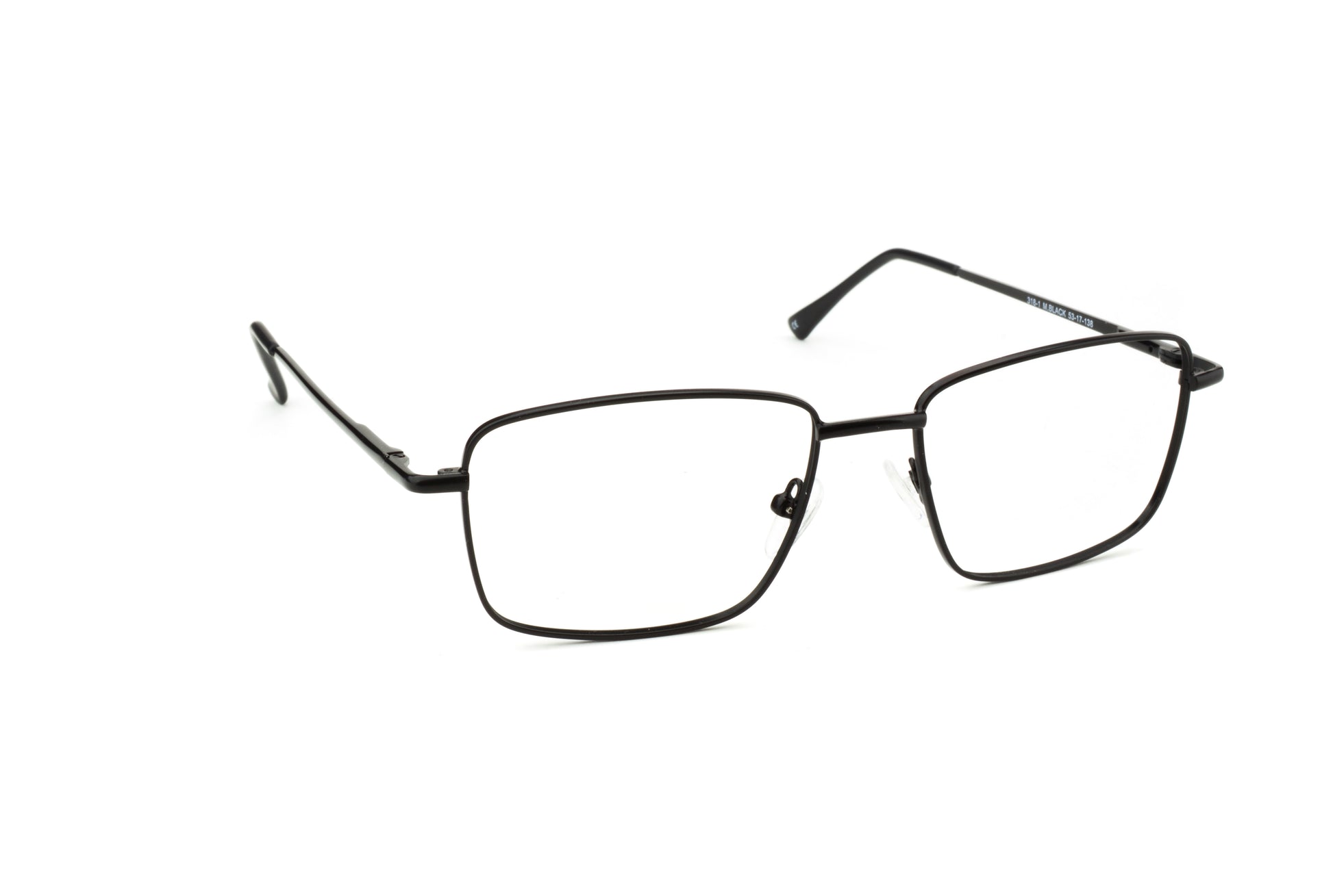 RA318-1 | Men | Matte Black | Metal Glasses