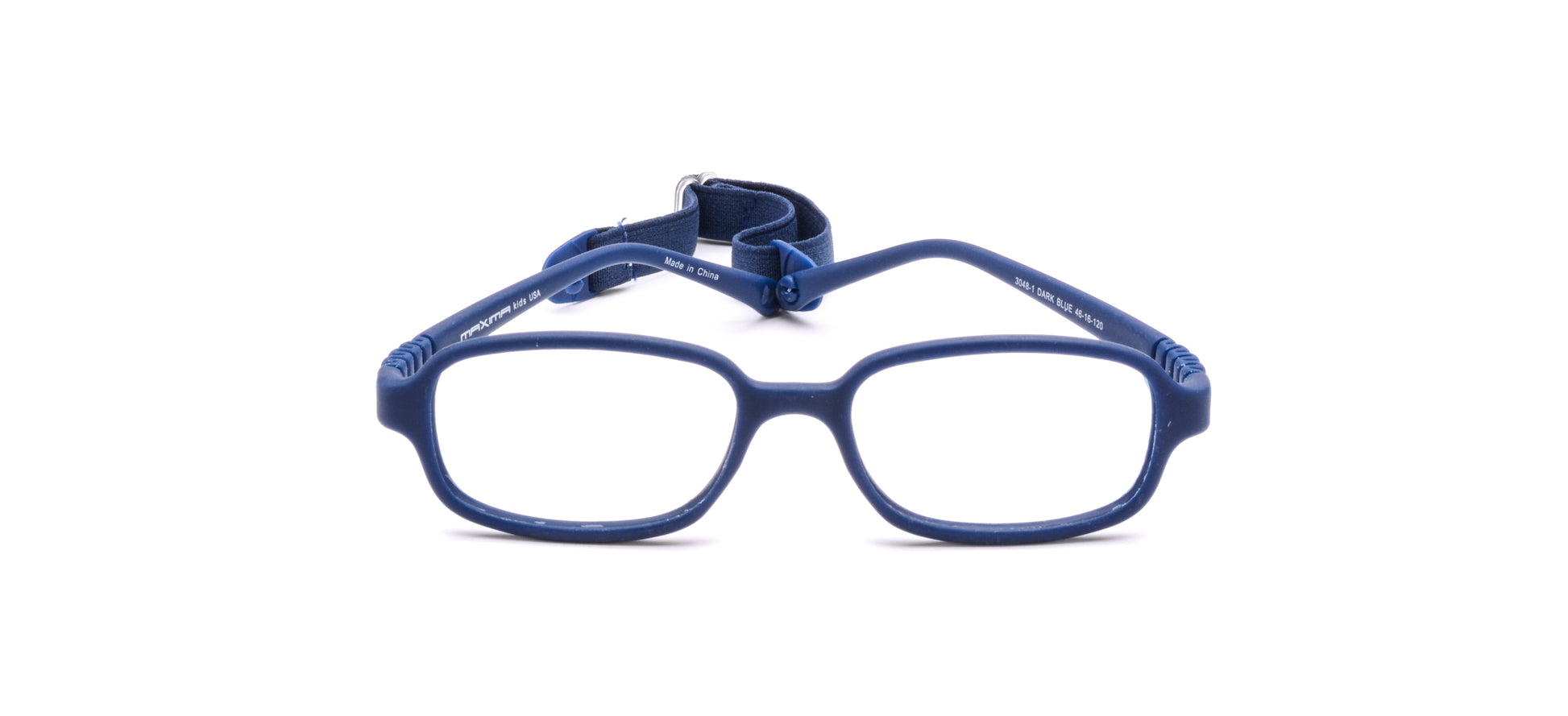 MX3048-1 | Kids | Matte Blue | Rubber Glasses