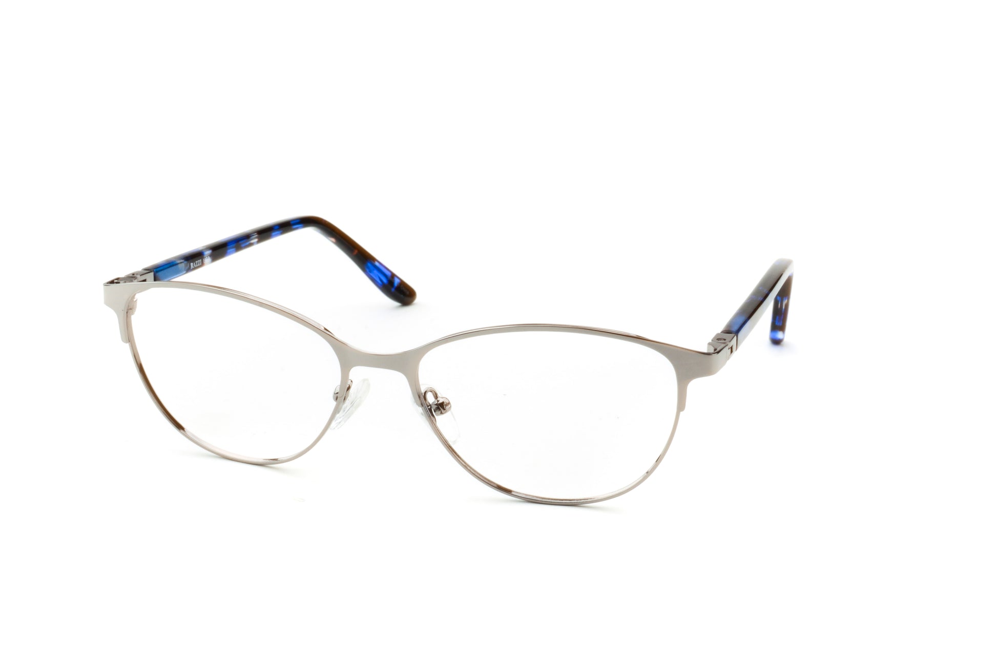 RA441-3 | Women | Shiny Gun | Metal Glasses