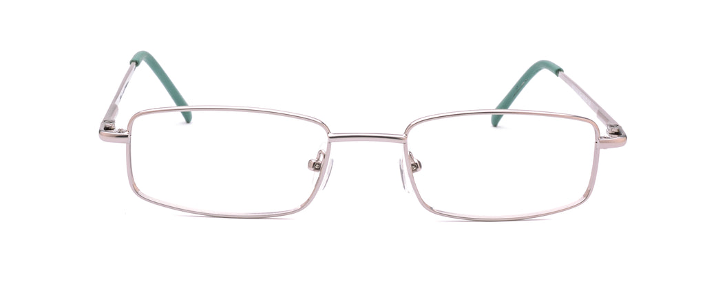 RA308-3 | Unisex | Matte Blue | Metal Glasses