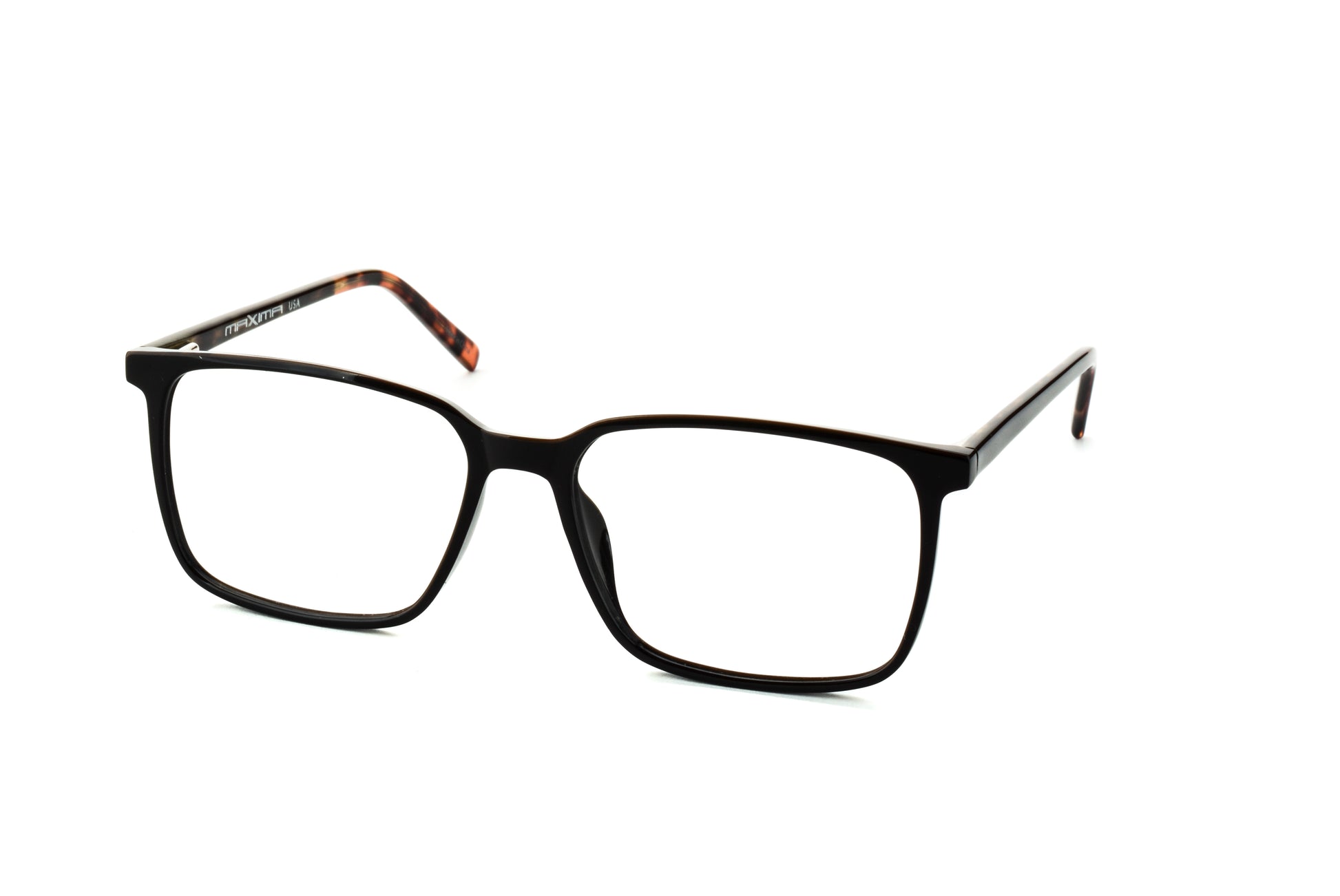 MX2253A-2 | Unisex | Shiny Black | Acetate Glasses