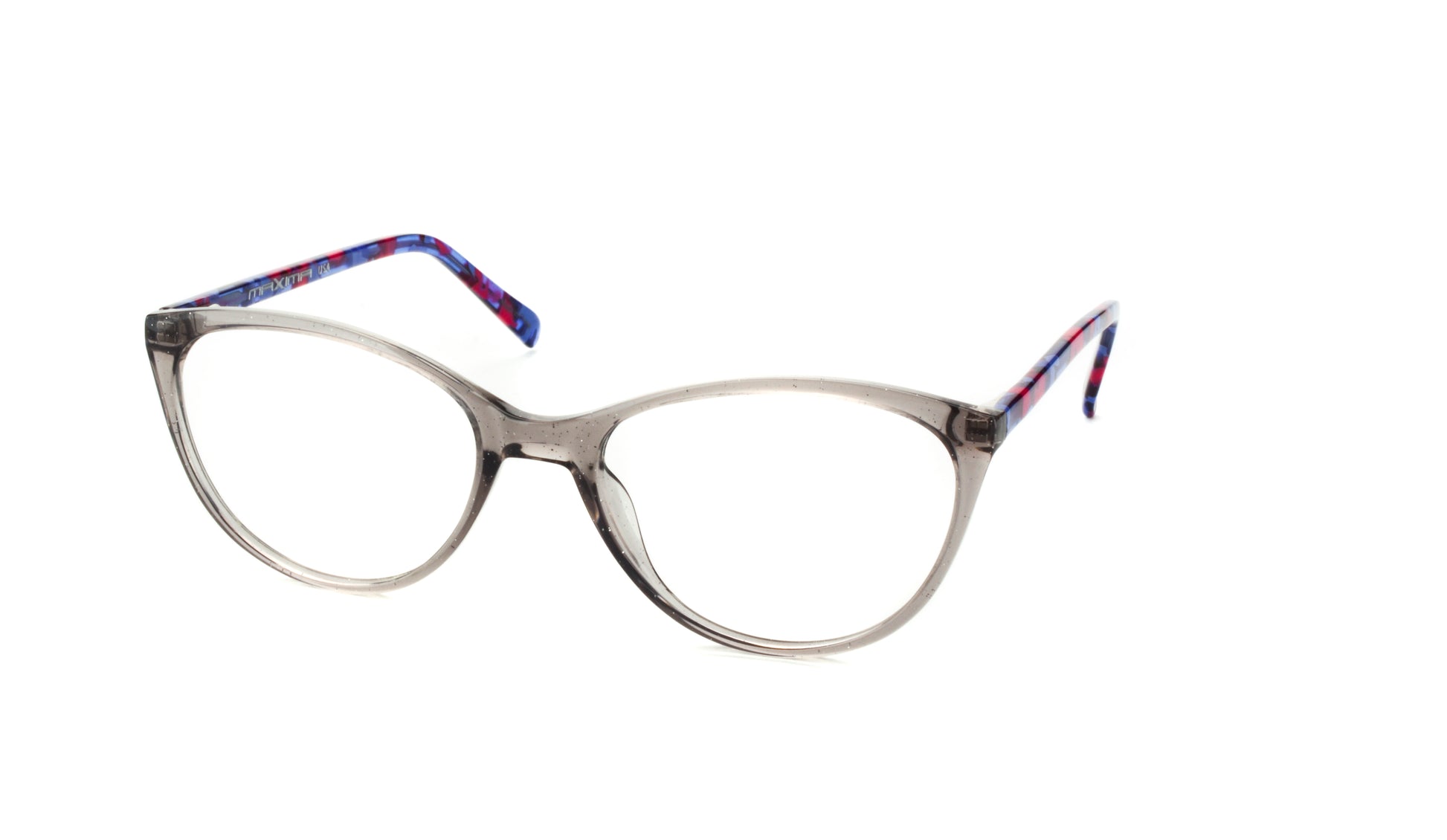 MX2251A-1 | Unisex | Shiny Gray | Acetate Glasses