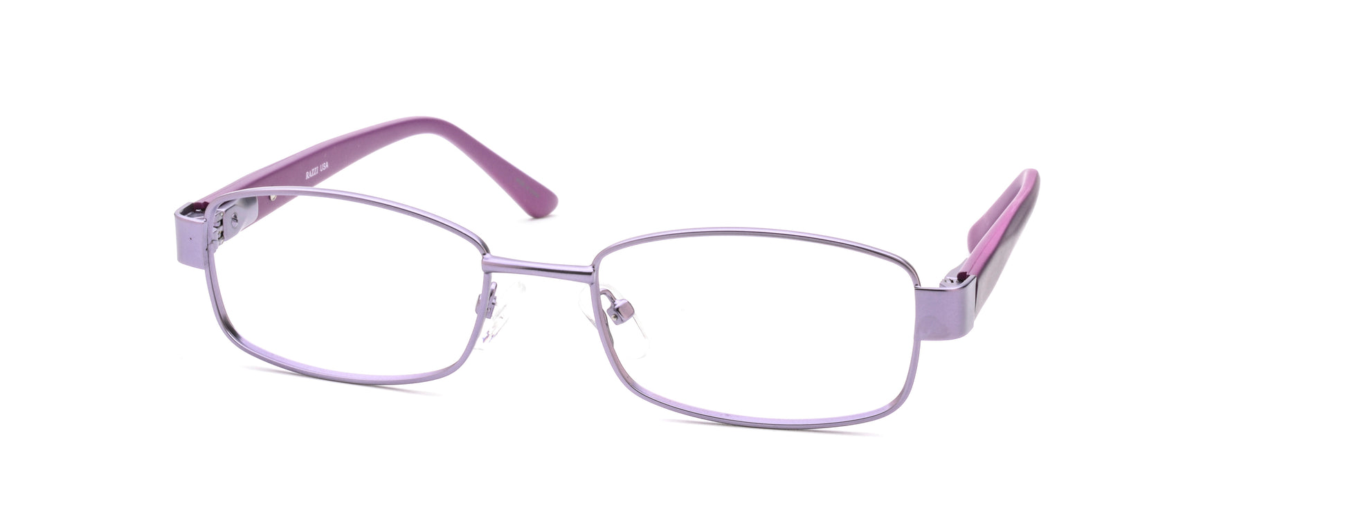 RA517-1 | Women | Matte Purple | Metal Glasses