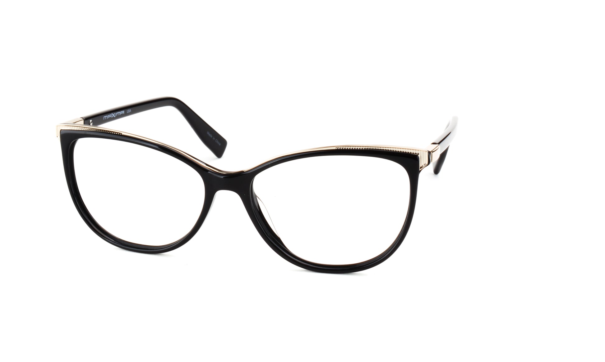 MX2112A-1 | Women | Shiny Black | Acetate Glasses
