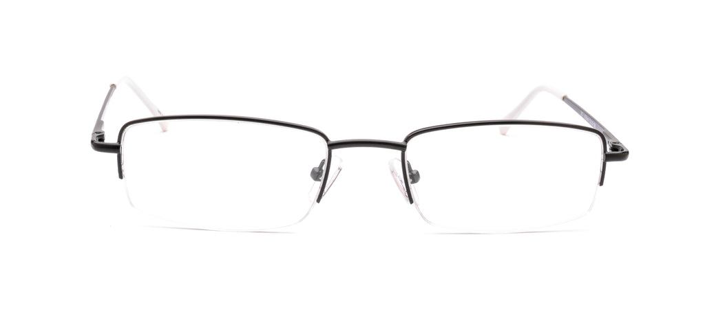 RA307-1 | Unisex | Matte Black | Metal Glasses