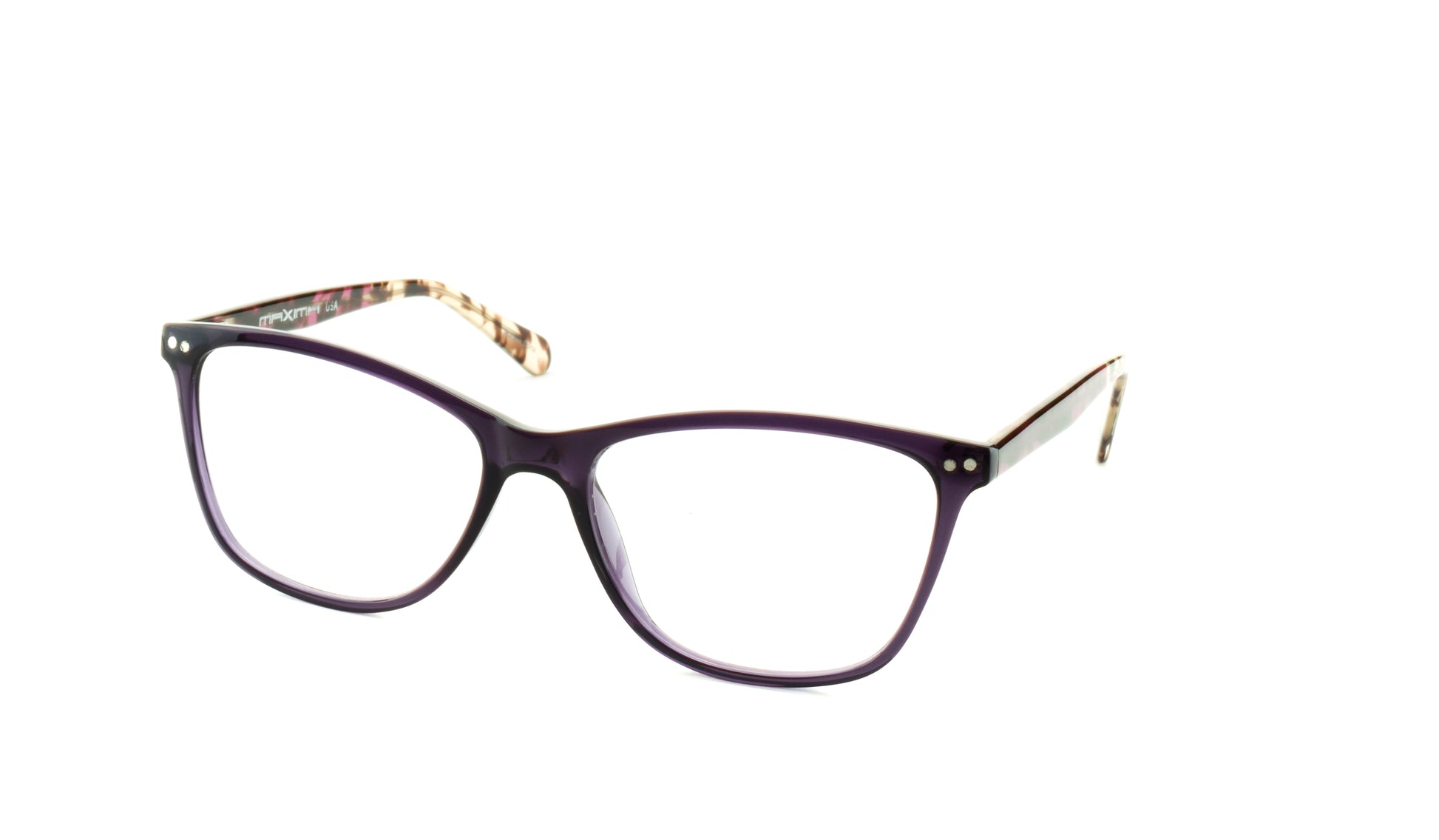 MX1010-2 | CLIP-ON | Purple | Acetate