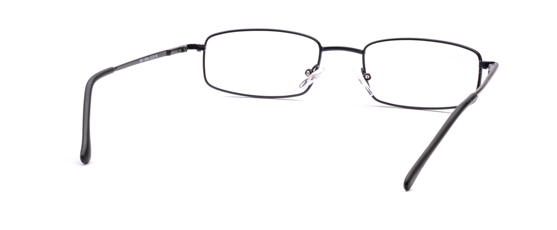 RA308-1 Unisex | Matte Blue | Metal Glasses -