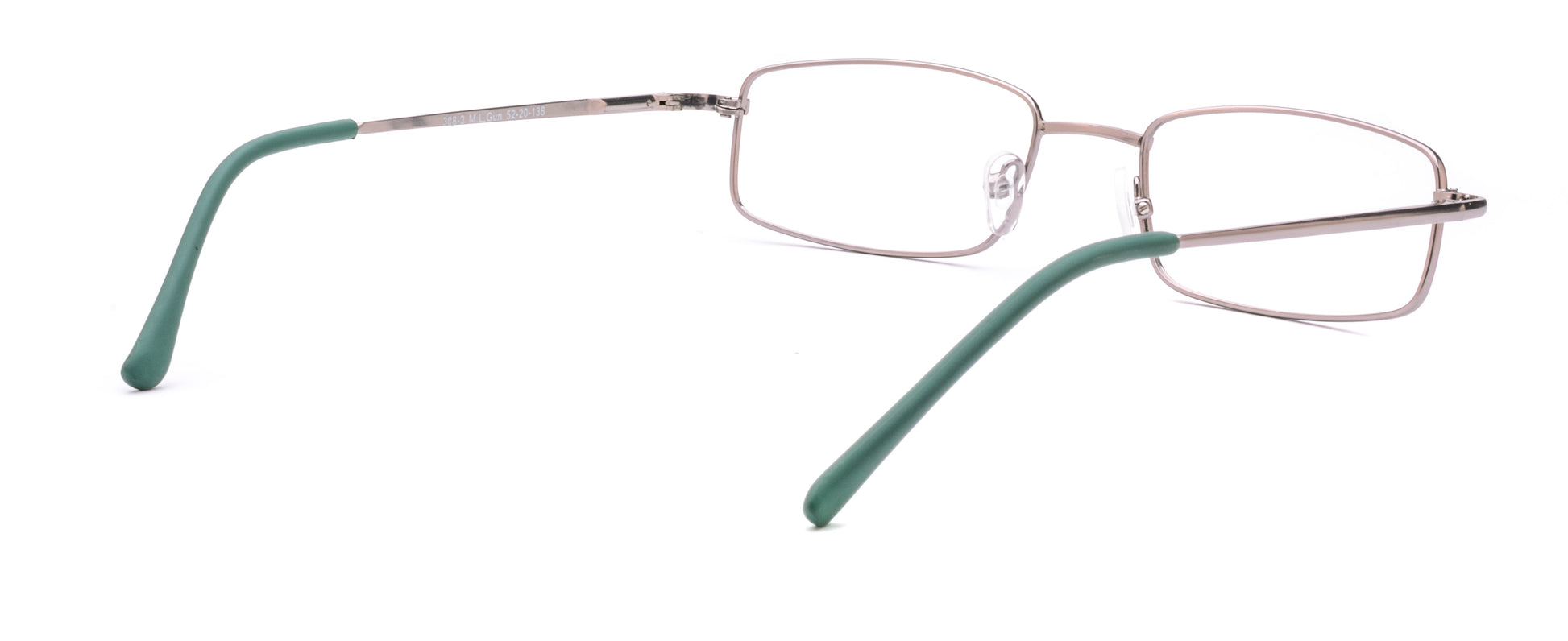 RA308-3 | Unisex | Matte Blue | Metal Glasses