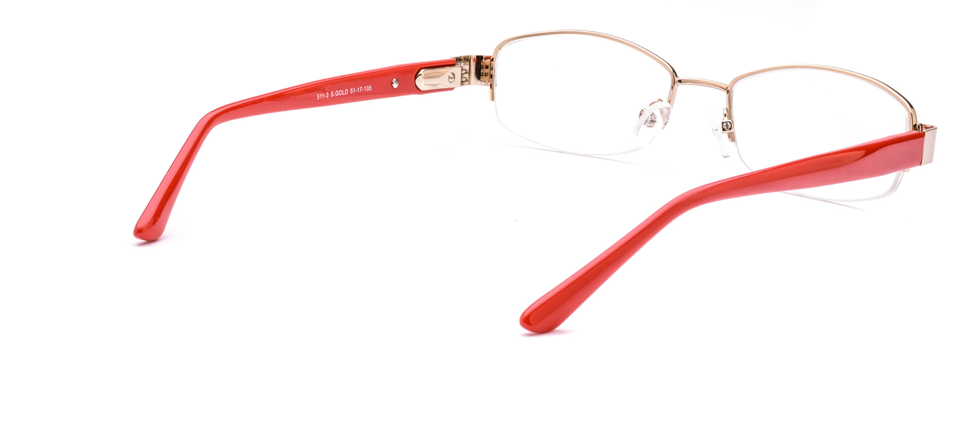 RA511-3 | Women | Shiny Gold | Metal Glasses