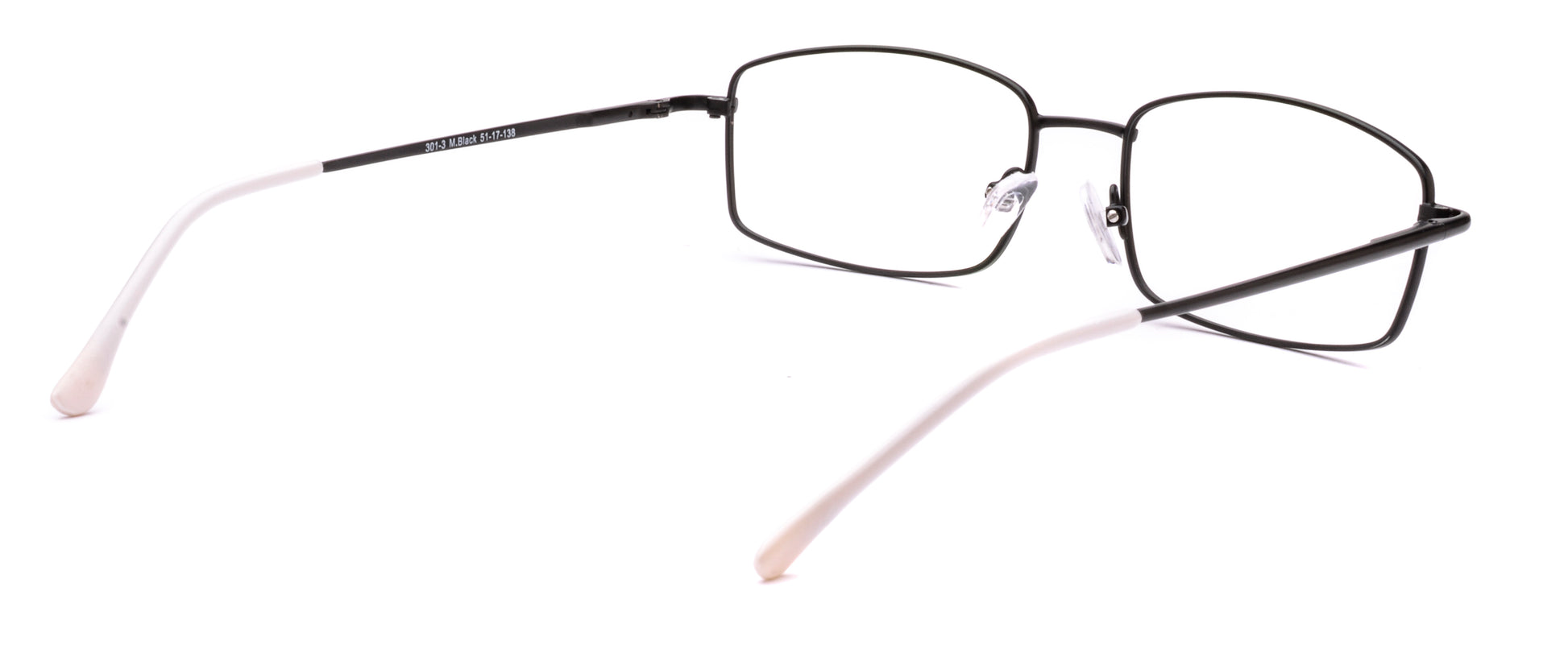 RA301-3 | Men | Matte Black | Metal Glasses