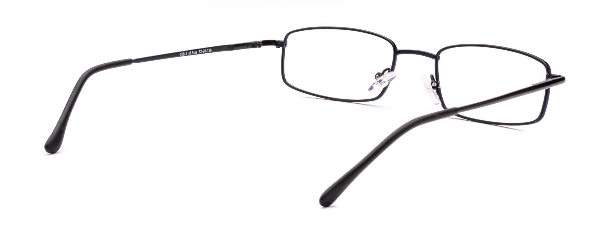 RA308-1 Unisex | Matte Blue | Metal Glasses -