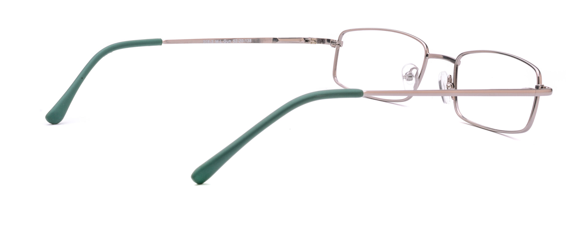 RA308-3 | Unisex | Matte Blue | Metal Glasses