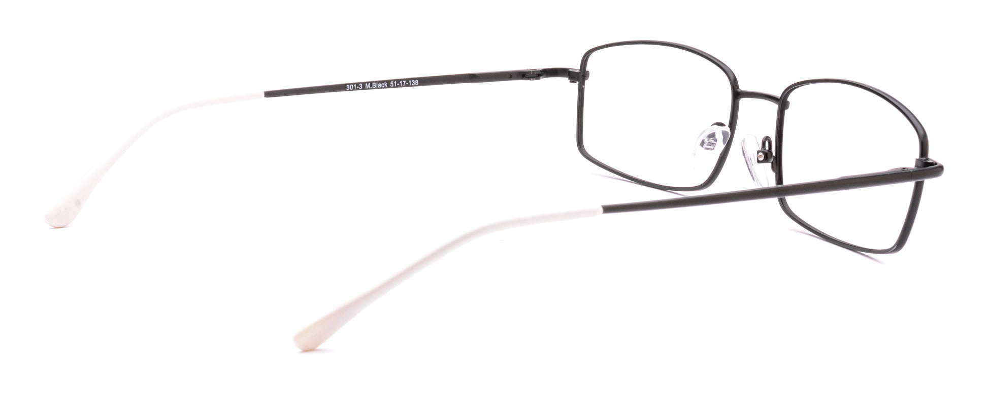 RA301-3 | Men | Matte Black | Metal Glasses