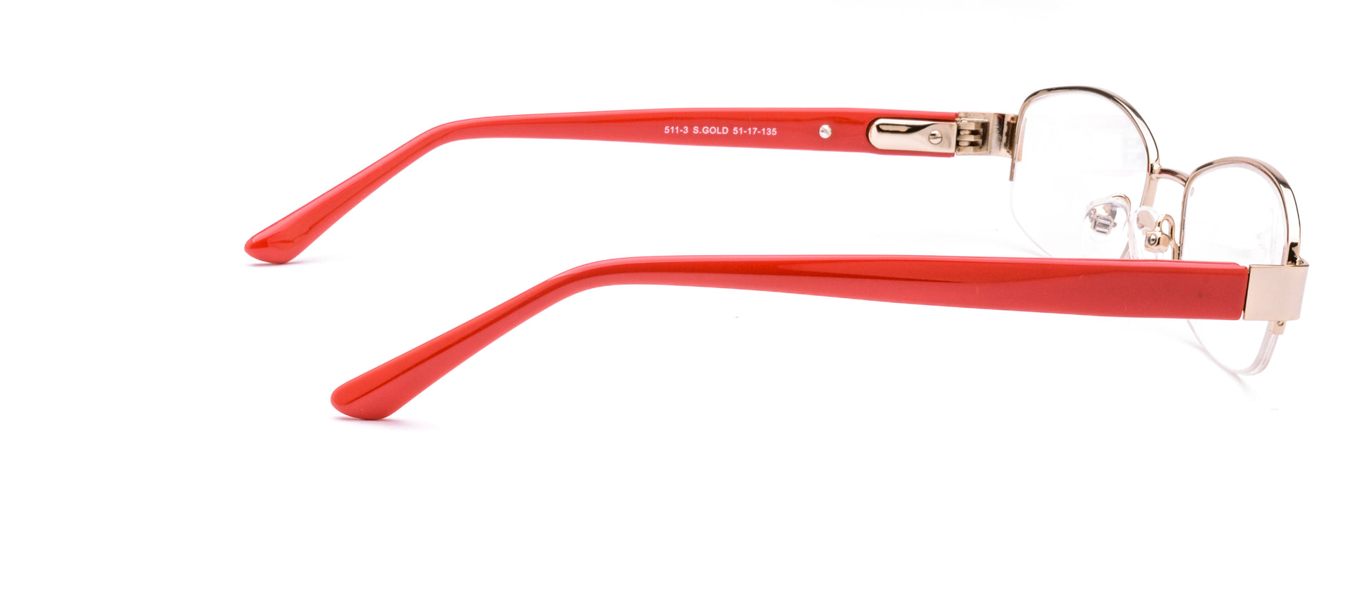 RA511-3 | Women | Shiny Gold | Metal Glasses