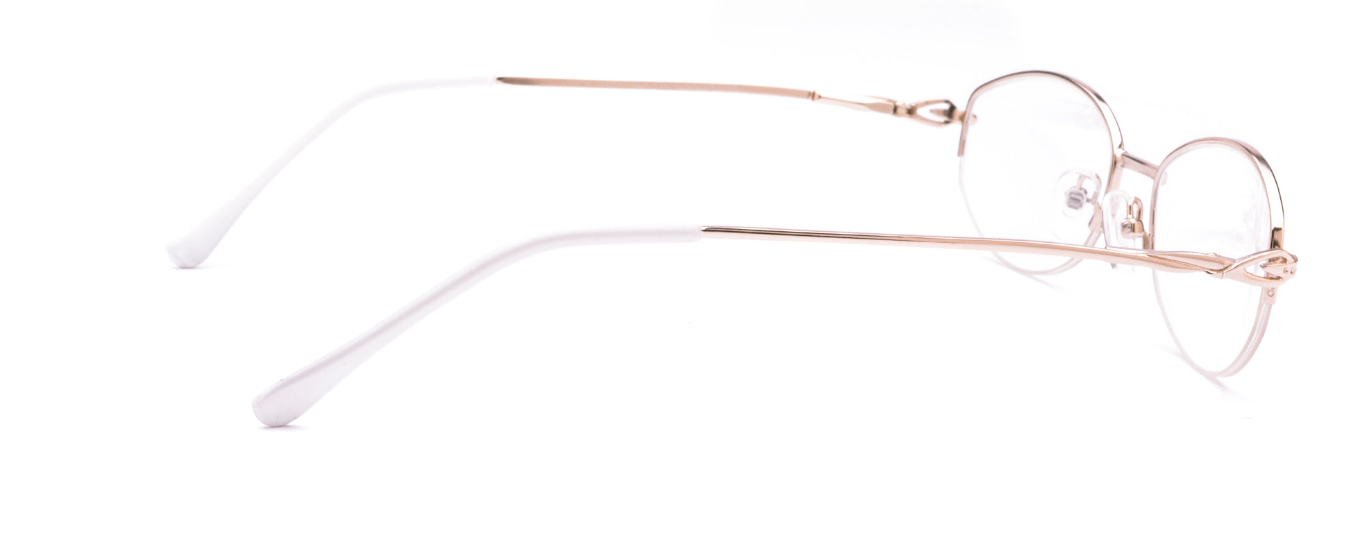 RA312-3 | Women | Shiny Gold | Metal Glasses