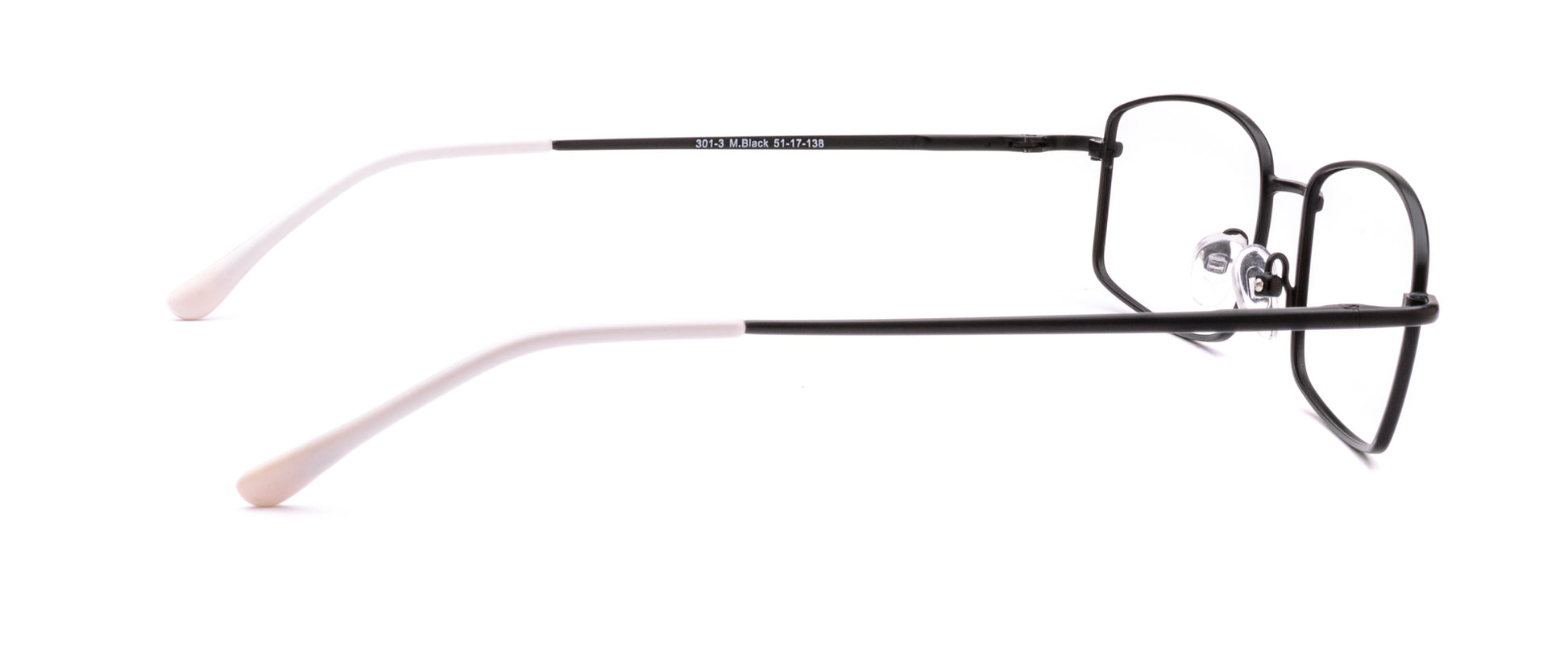 RA301-3 | Men | Matte Black | Metal Glasses