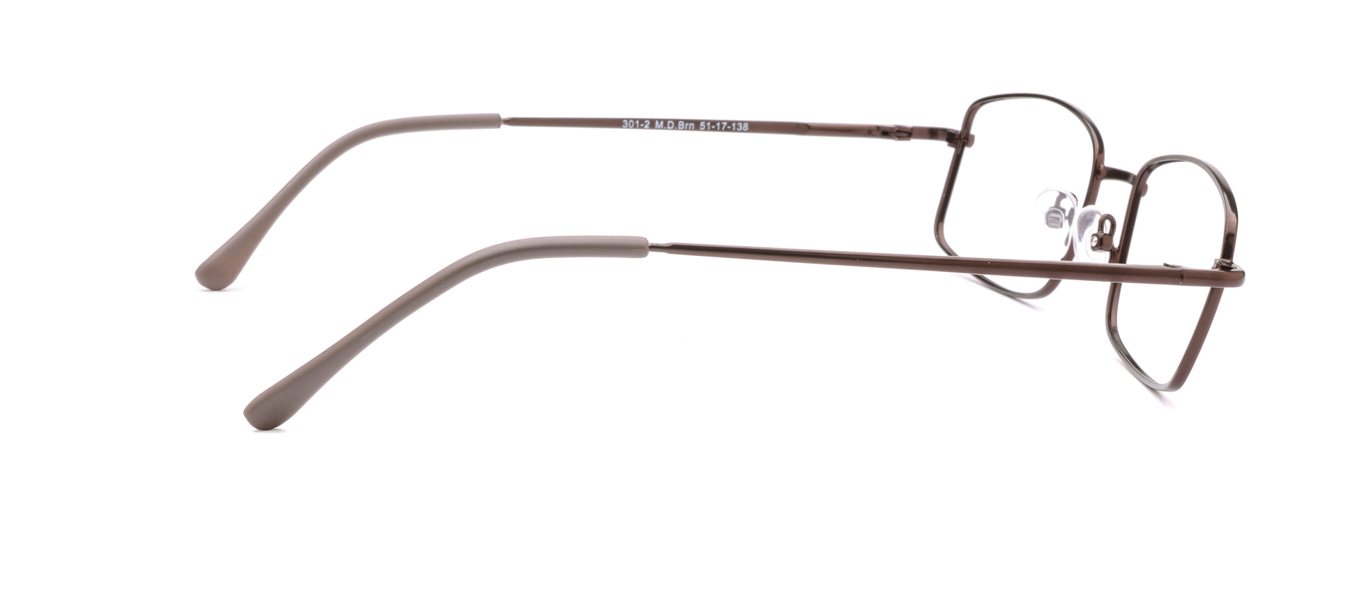 RA301-2 | Men | Matte Brown | Metal Glasses