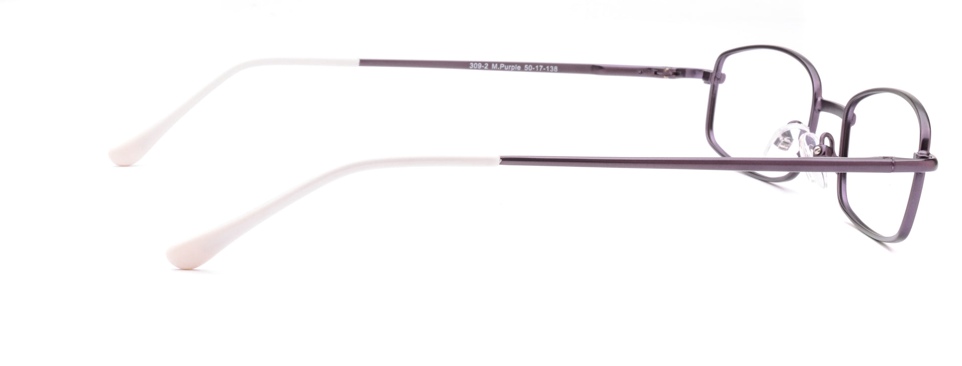 RA309-2 | Unisex | Matte Purple | Metal Glasses