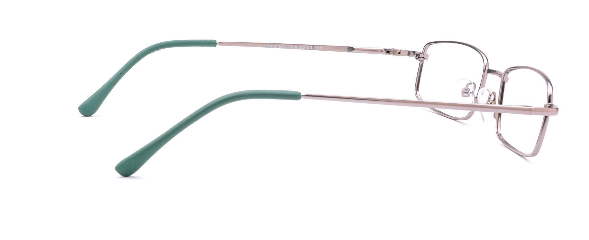 RA308-3 | Unisex | Matte Blue | Metal Glasses