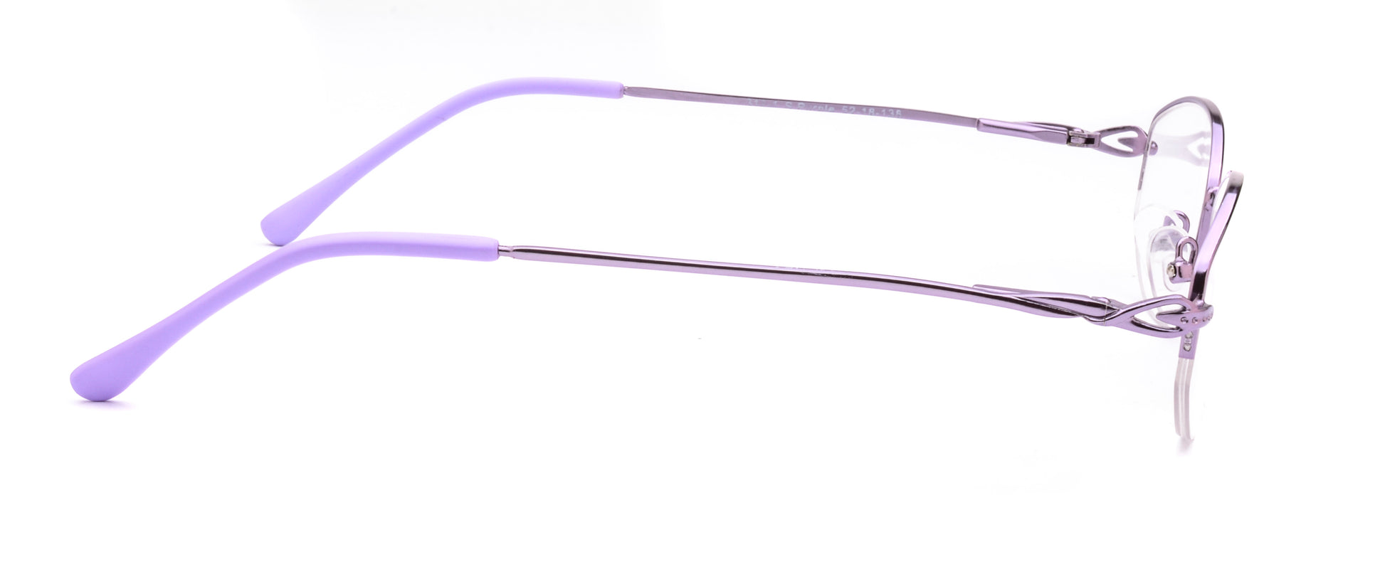 RA312-1 | Women | Shiny Purple | Metal Glasses